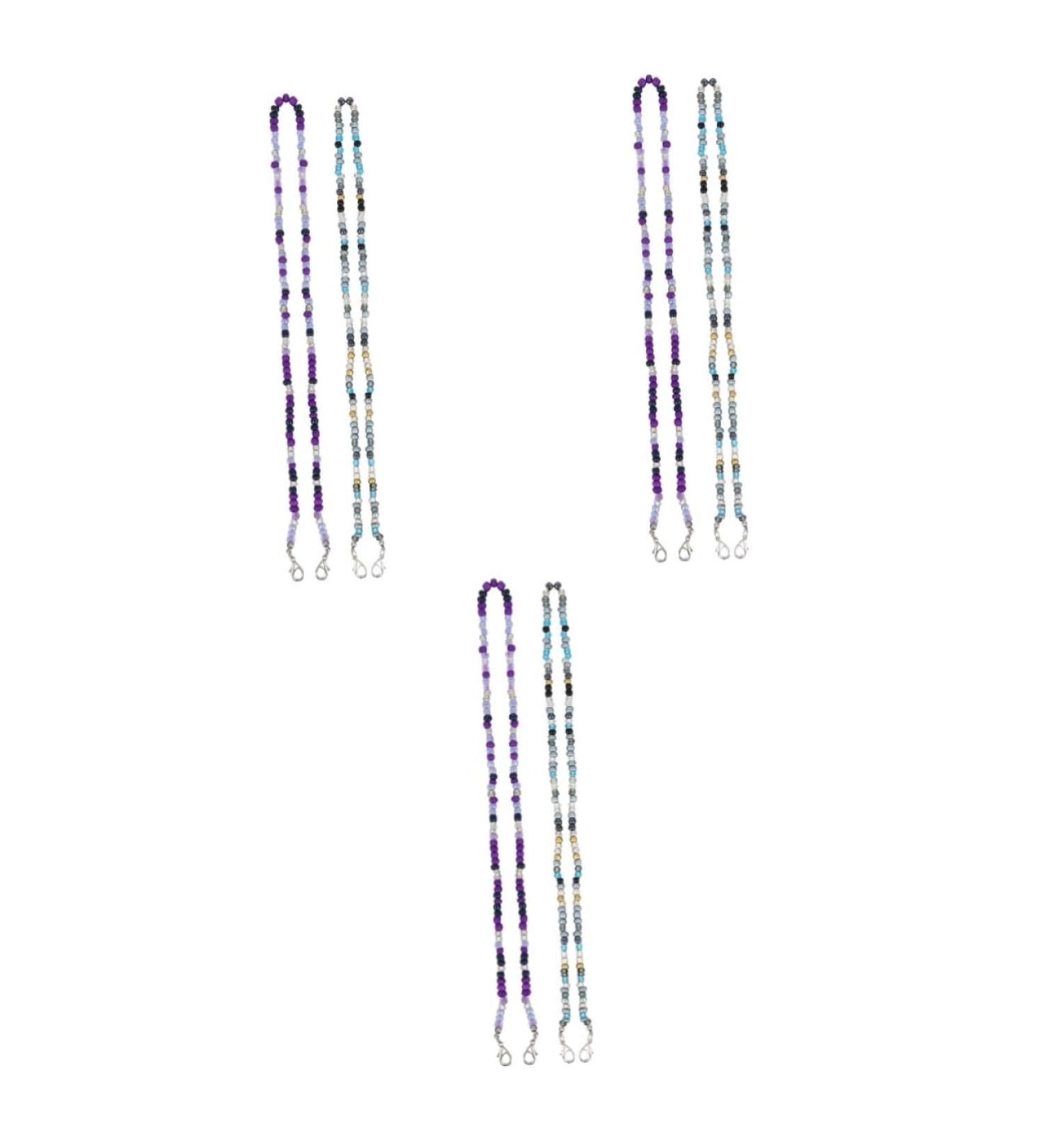 Shop Homsfou 6PC Glasses Mask Chain - Anti-Slip Accessories for Masks Earrings & Tea Towels | International Shipping - Buy Online on GoSupps.com