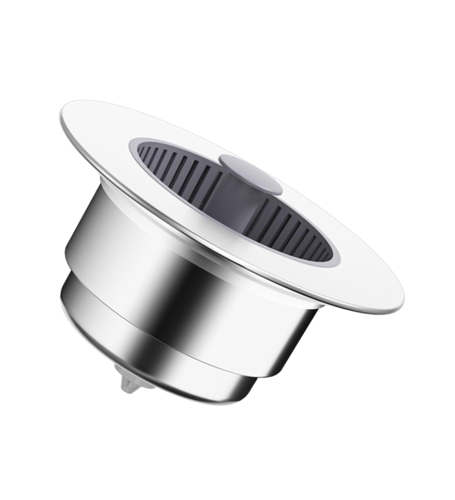 Upgraded Sink Filter Bathroom Shower Hair Filter Catch Drain Cover Kitchen Sink Plug Strainer Hole Easy Waste Disposal Sink Basket for Kitchen Drain - Buy Online on GoSupps.com