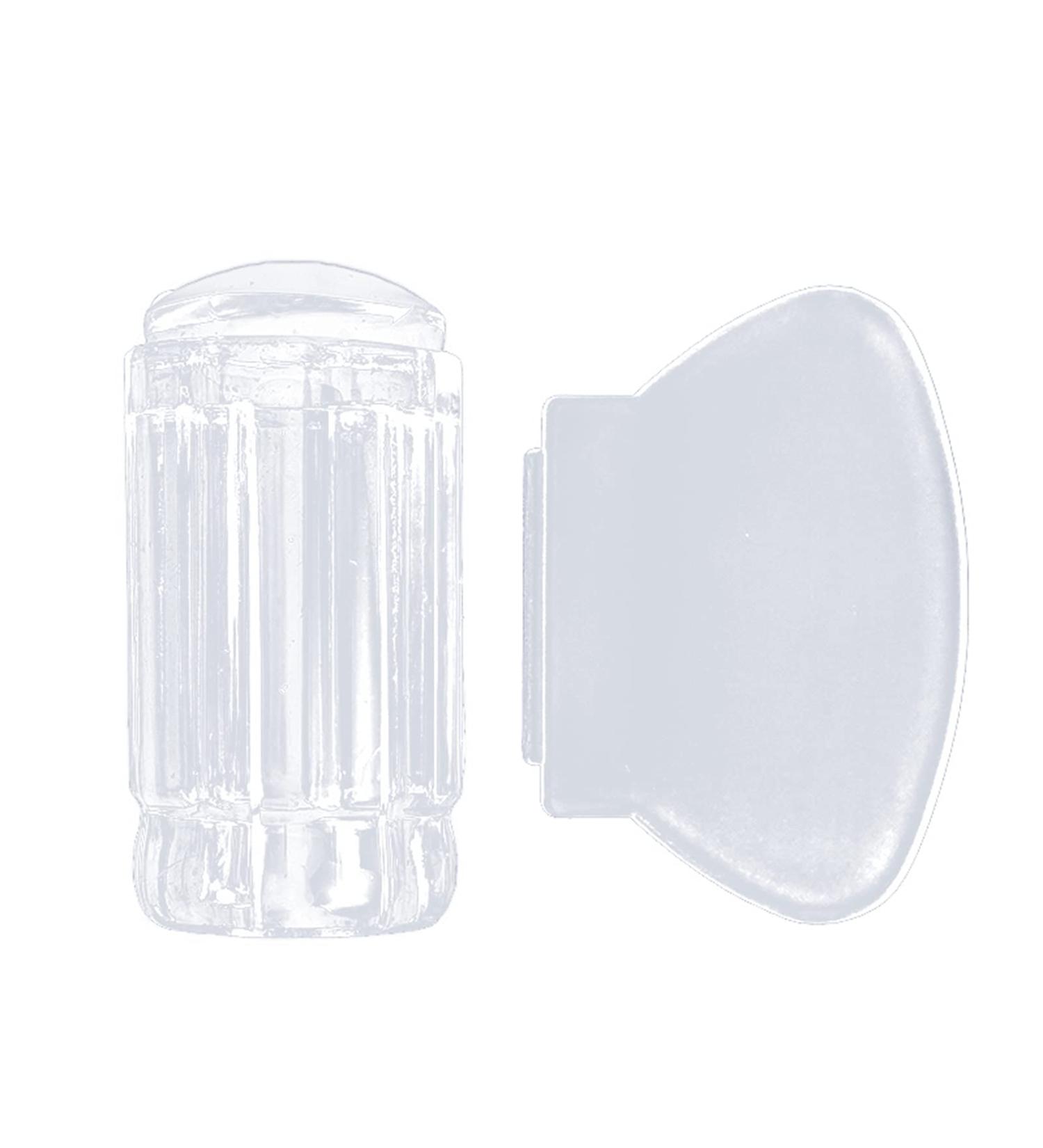 Benoon Nail Art Stamp Tool - Professional Silicone Seal & Scrapers for Creative Manicure Designs - Removable Nail Stamping Pressure Tips - Buy Online on GoSupps.com
