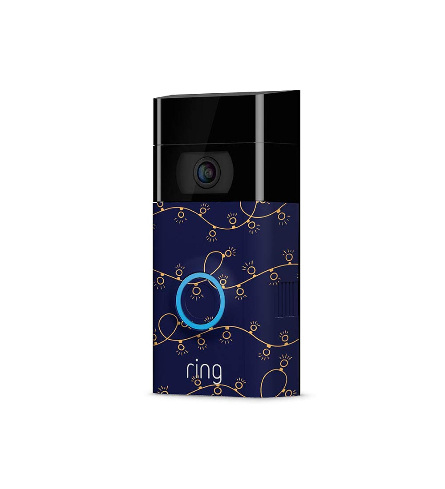 Ring Video Doorbell 2 Holiday Faceplate - Lights