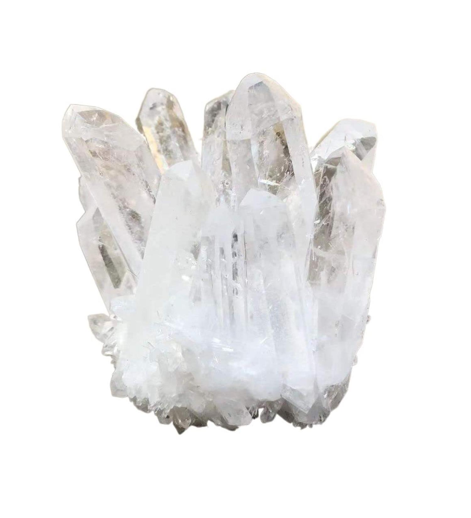 Natural Crystal Rough 1 Piece Natural Crystal Clear Quartz Cluster Free Form Stone Suitable for Furniture Decoration (Size : 300-400g) - Buy Online on GoSupps.com