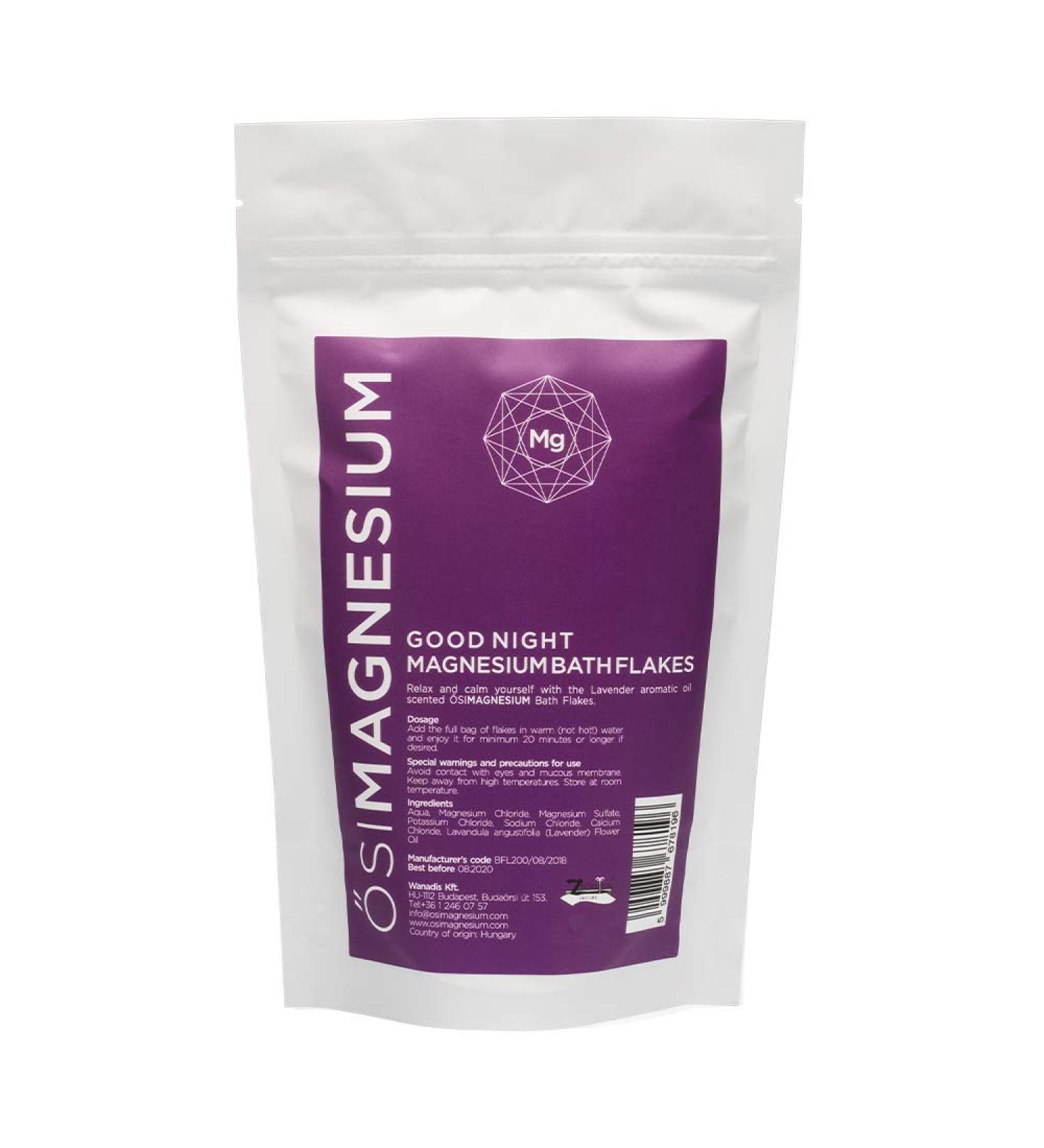 Osimagnesium Good Night Magnesium Lavender Bath Flakes 1kg