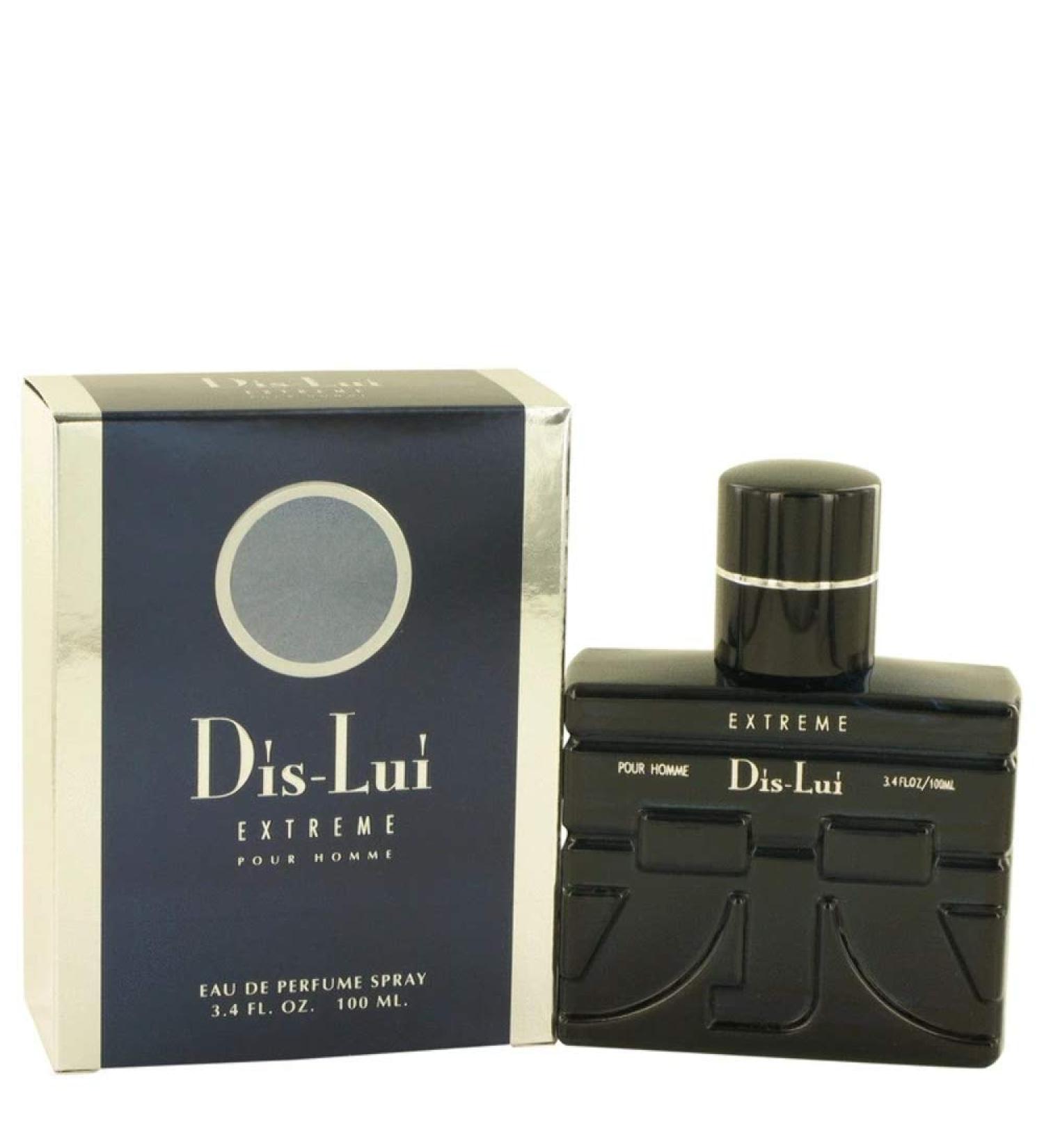 2 Set Dis Lui Extreme by YZY PERFUME for Men 3.4 oz Eau De Parfum Spray