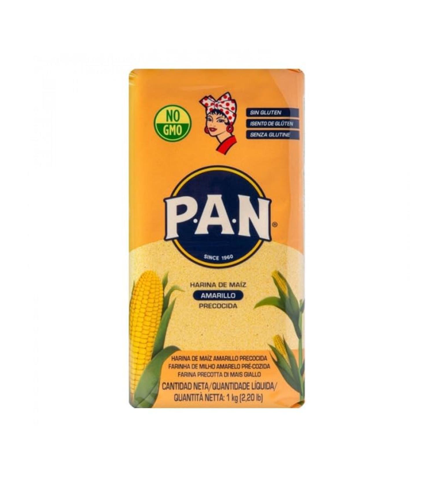 Premium Pre-Cooked Yellow Corn Flour - 1kg | Gluten-free and all-natural | Convenient pre-cooked formula | Authentic Corn Flavour | Consistent quality | Versatile usage - Buy Online on GoSupps.com