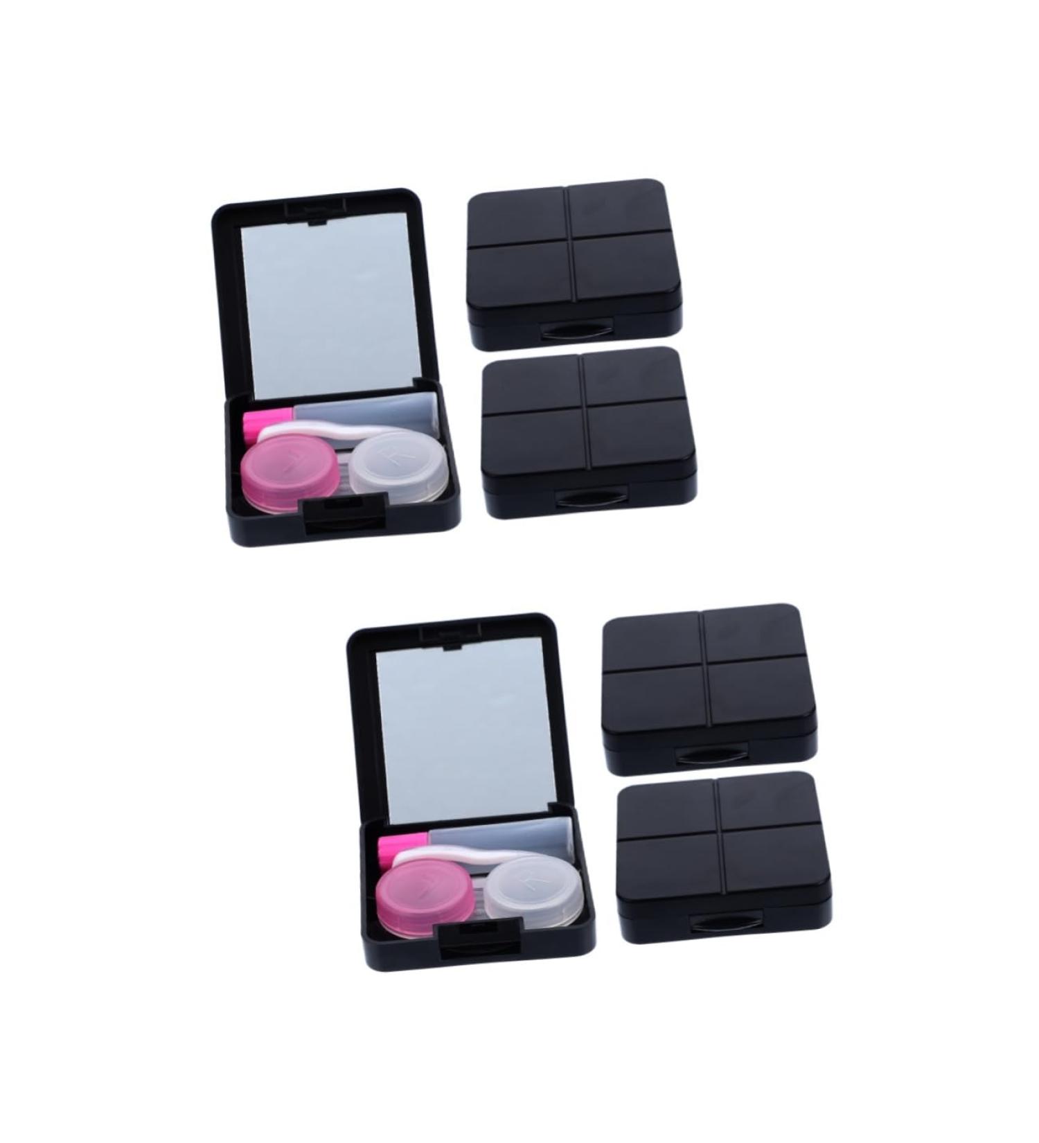 Healvian Contact Lens Container | Travel-Friendly Storage Case for Eyes | 6-Sentence Design | Durable & Stylish Checkered Lenset - Buy Online on GoSupps.com