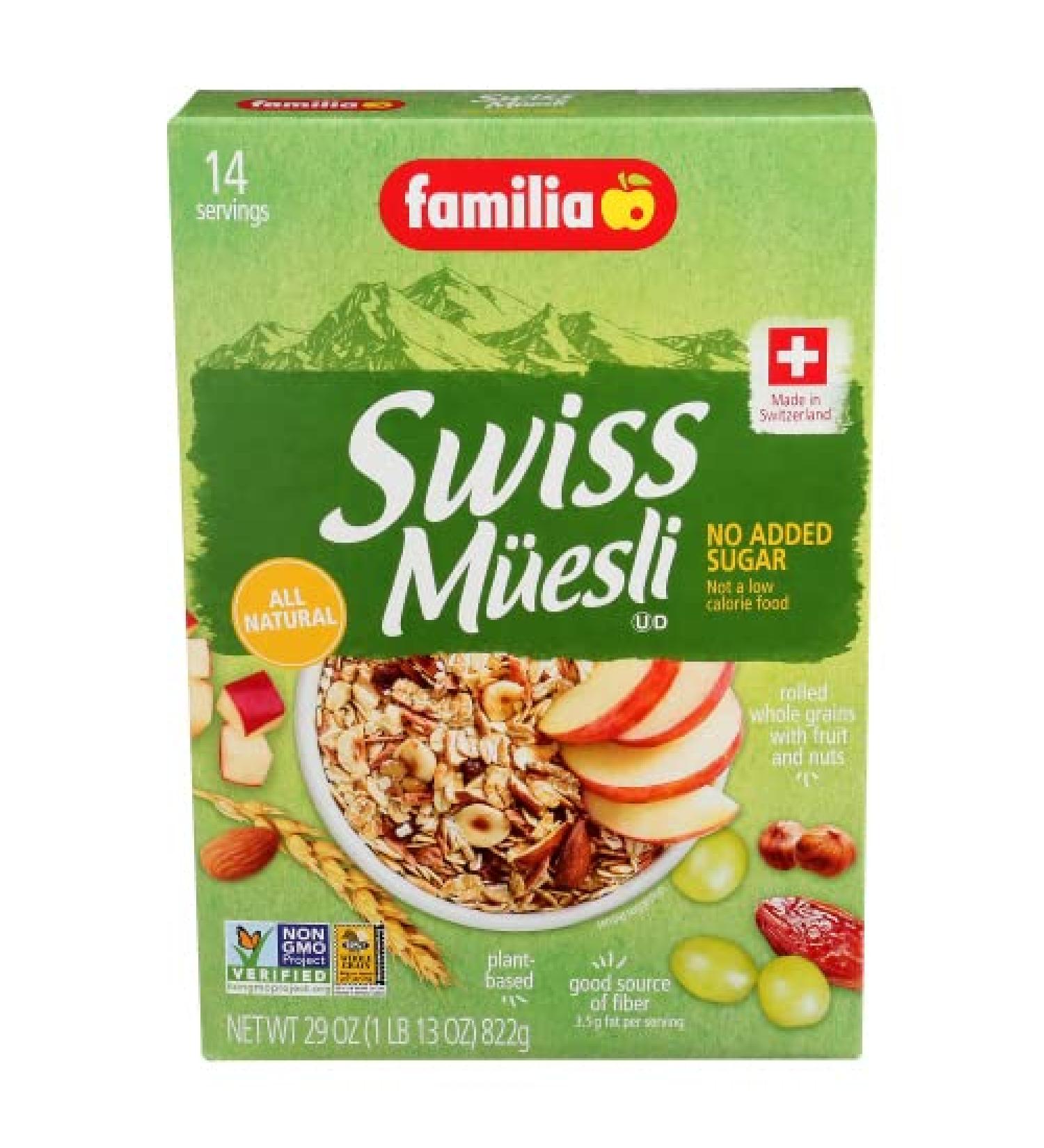 Familia Swiss Muesli No Added Sugar 29 oz (822 g)