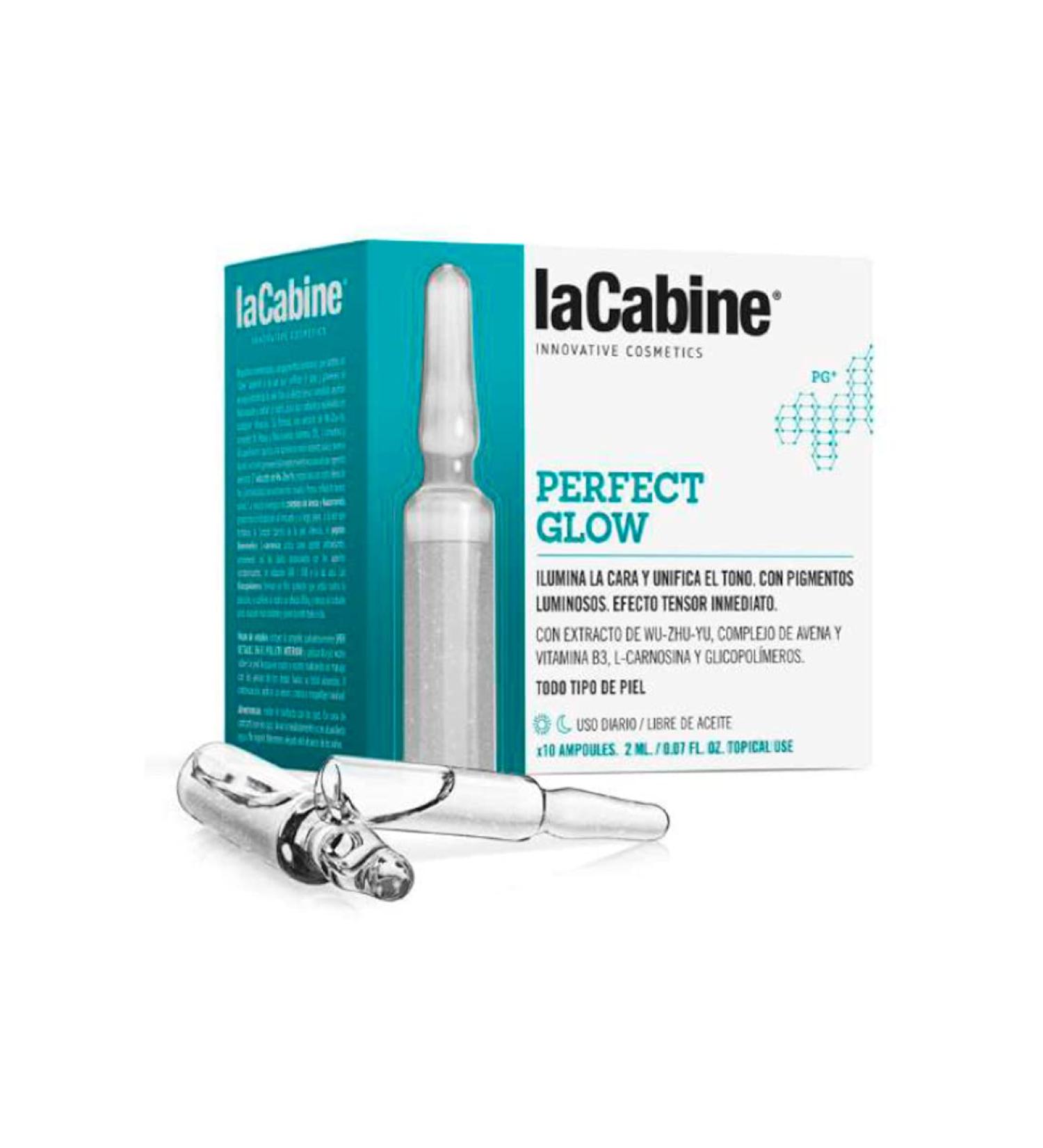 La Cabine Perfect Glow 10 Ampoules 2 ml - Enhance Skin Radiance - Buy Online on GoSupps.com