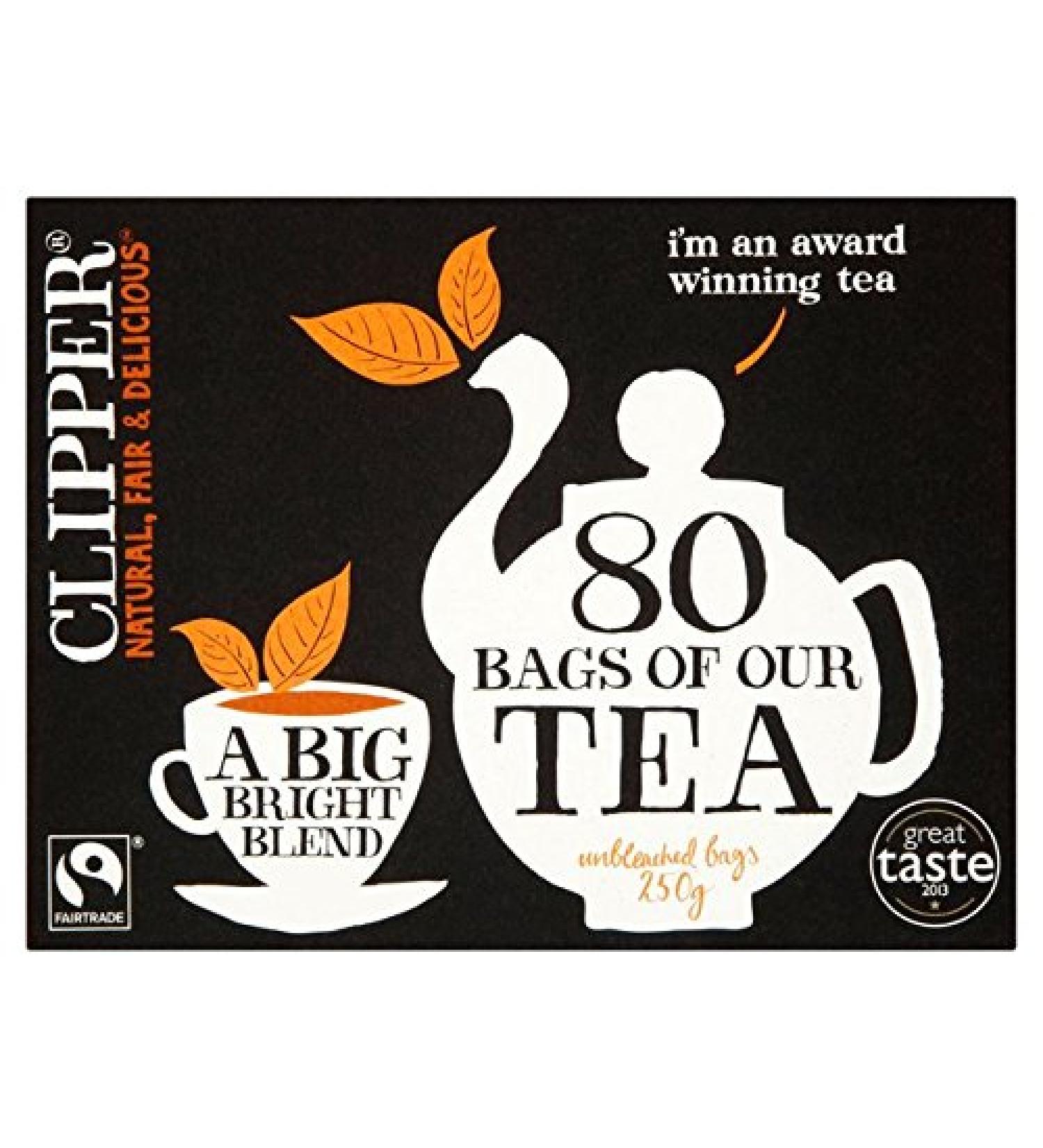 Clipper Clipper Fair Trade 80 Tea Bags 250g