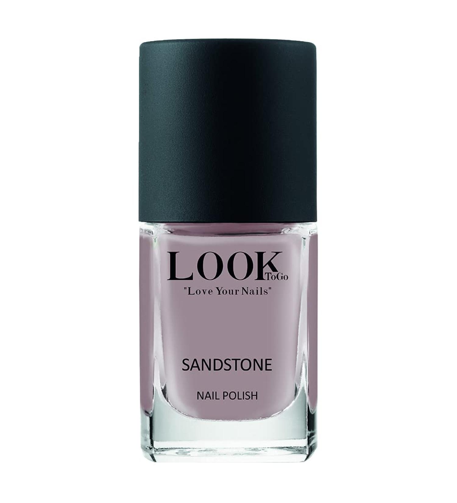 Vegan Nail Polish Sandstone | 21-Free & PETA Approved | Look To Go | Made in Germany | 12ml - Eco-Friendly Beauty - Buy Online on GoSupps.com