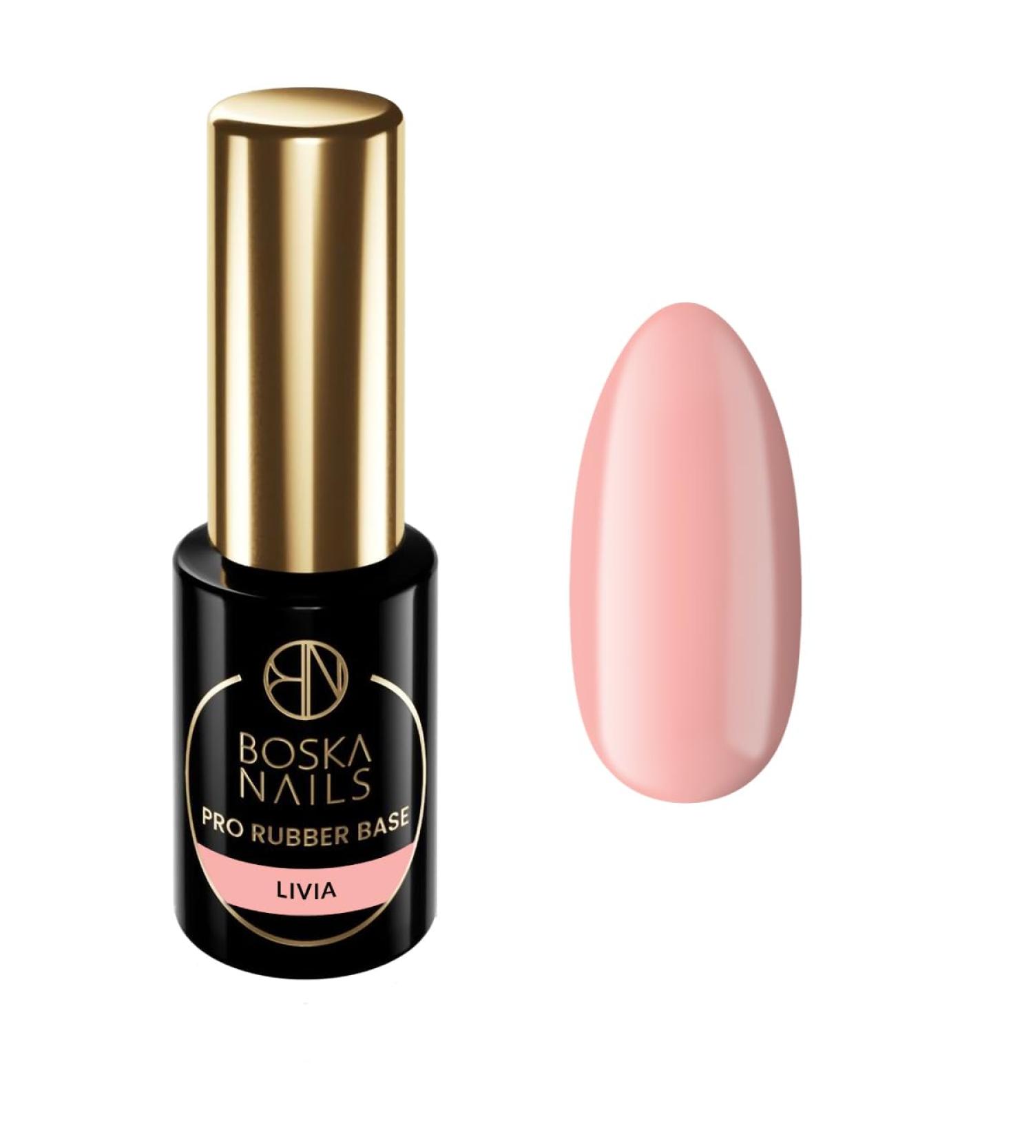 Divine Nails Shine Pro Rubber Base Livia 6 ml - Buy Online on GoSupps.com