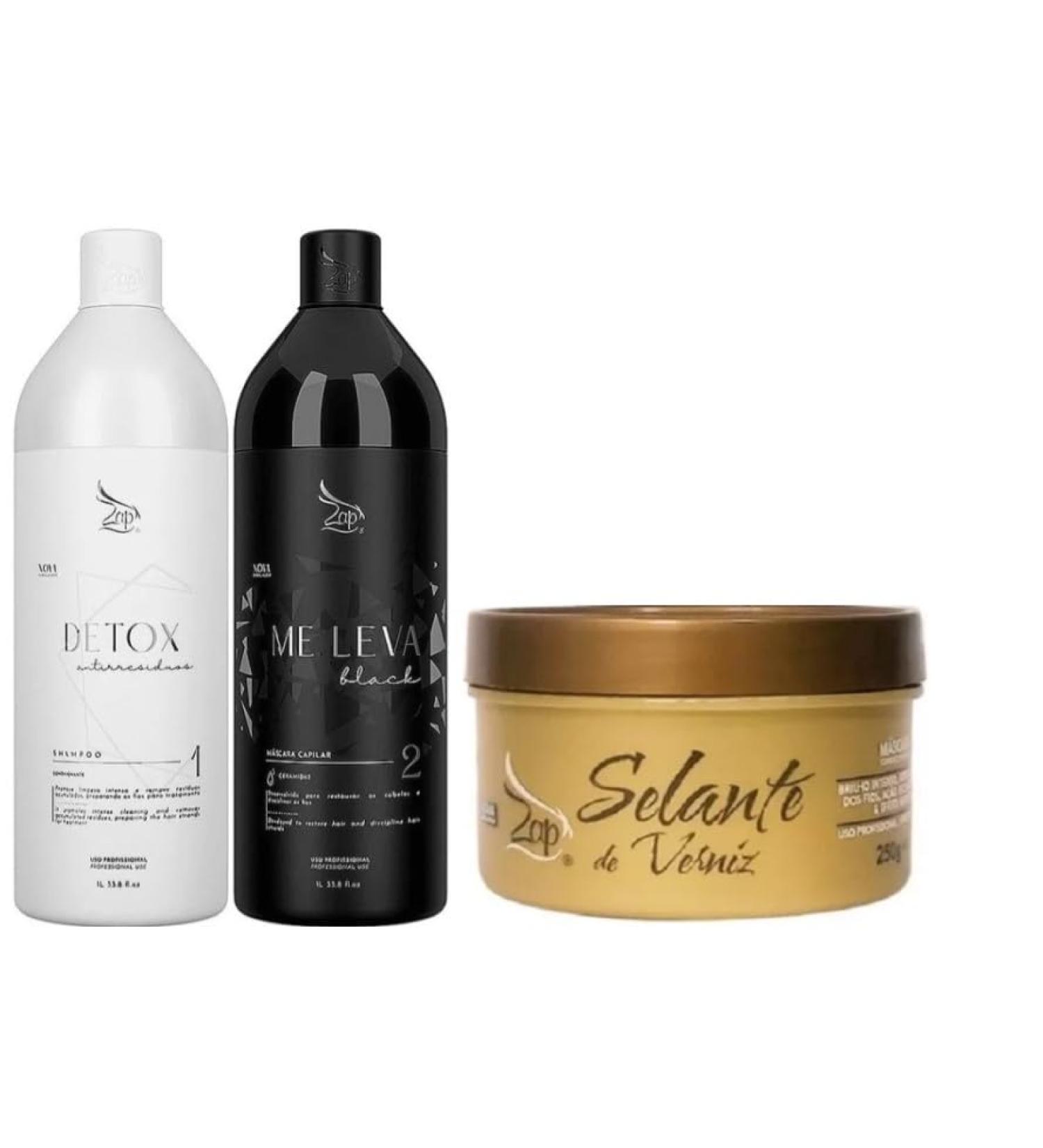 Zap Zap Me Leva Brazilian Keratin Treatment 2x1L + Coconut Boom Mascara Hydration 250g