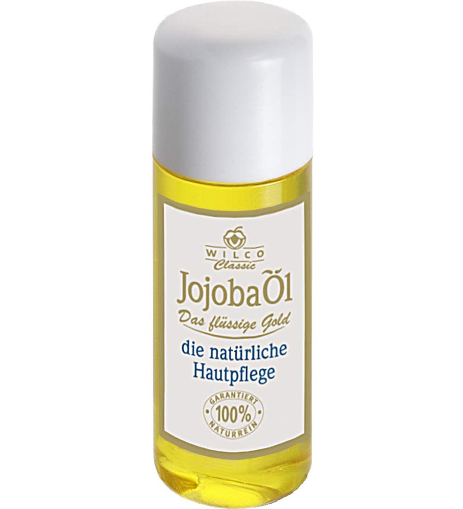 Wilco Classic Jojoba Oil 15ml - 100% Vegan & Natural Moisturizer - Intensive Care with 99% Skin Compatibility - Buy Internationally - Buy Online on GoSupps.com