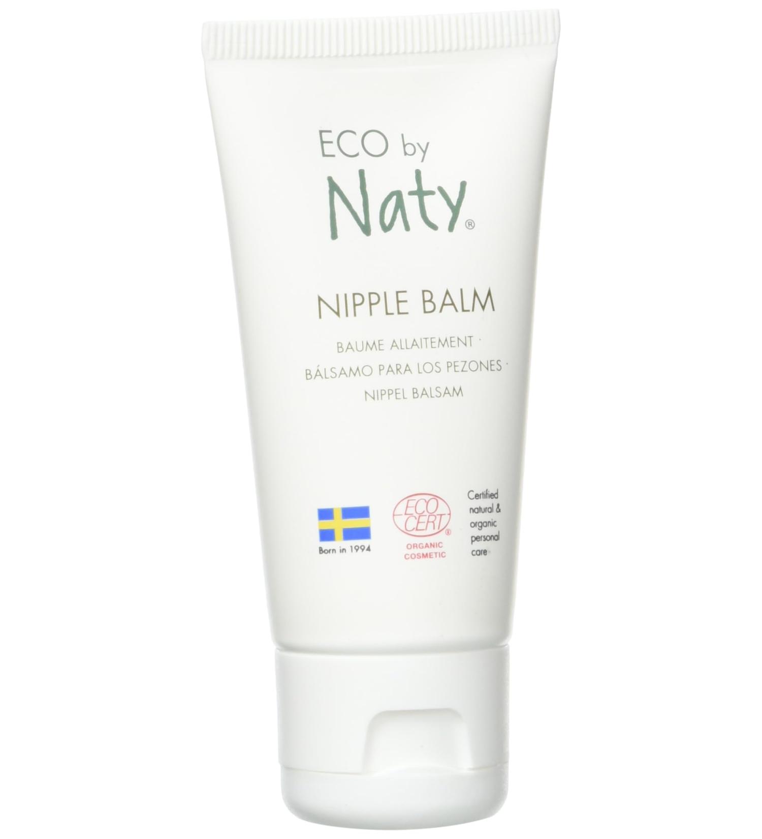 Eco by Naty Nipple Ointment - Organic Certified Hypoallergenic Balm with Vegetable Extracts - 30ml - Buy Online on GoSupps.com