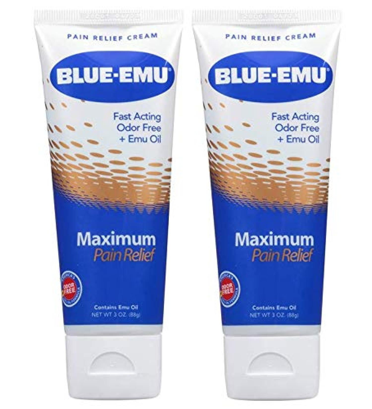 Blue Emu Maximum Arthritis Pain Relief 2 Count 3 Ounce (Pack of 2)