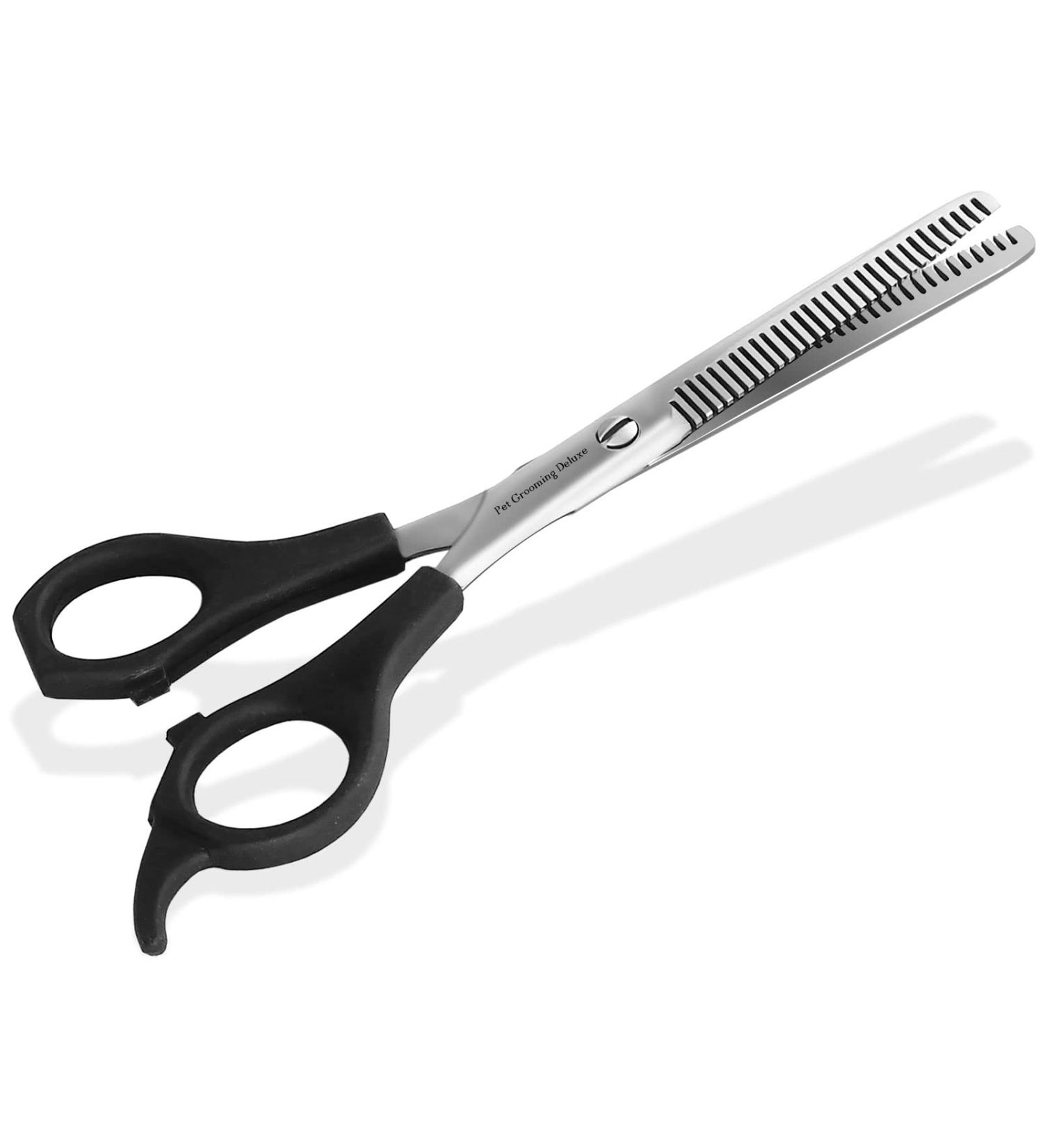 Dog Hair Scissors | Fur & Thinning Scissors | Grooming Deluxe - International Shipping Available - Buy Online on GoSupps.com