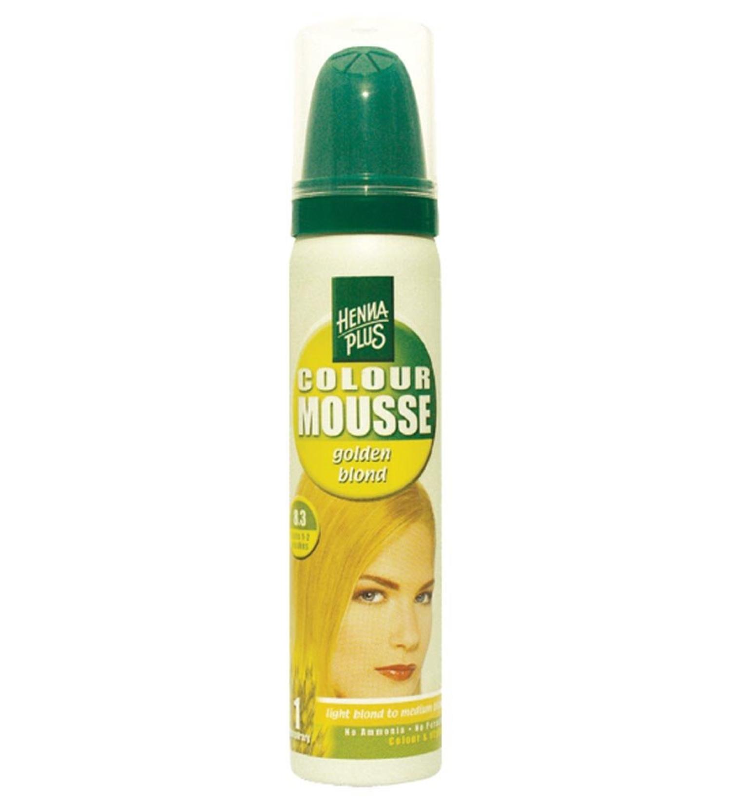 COLOUR MOUSSE GOLDEN BLOND 75 ml Golden Blonde