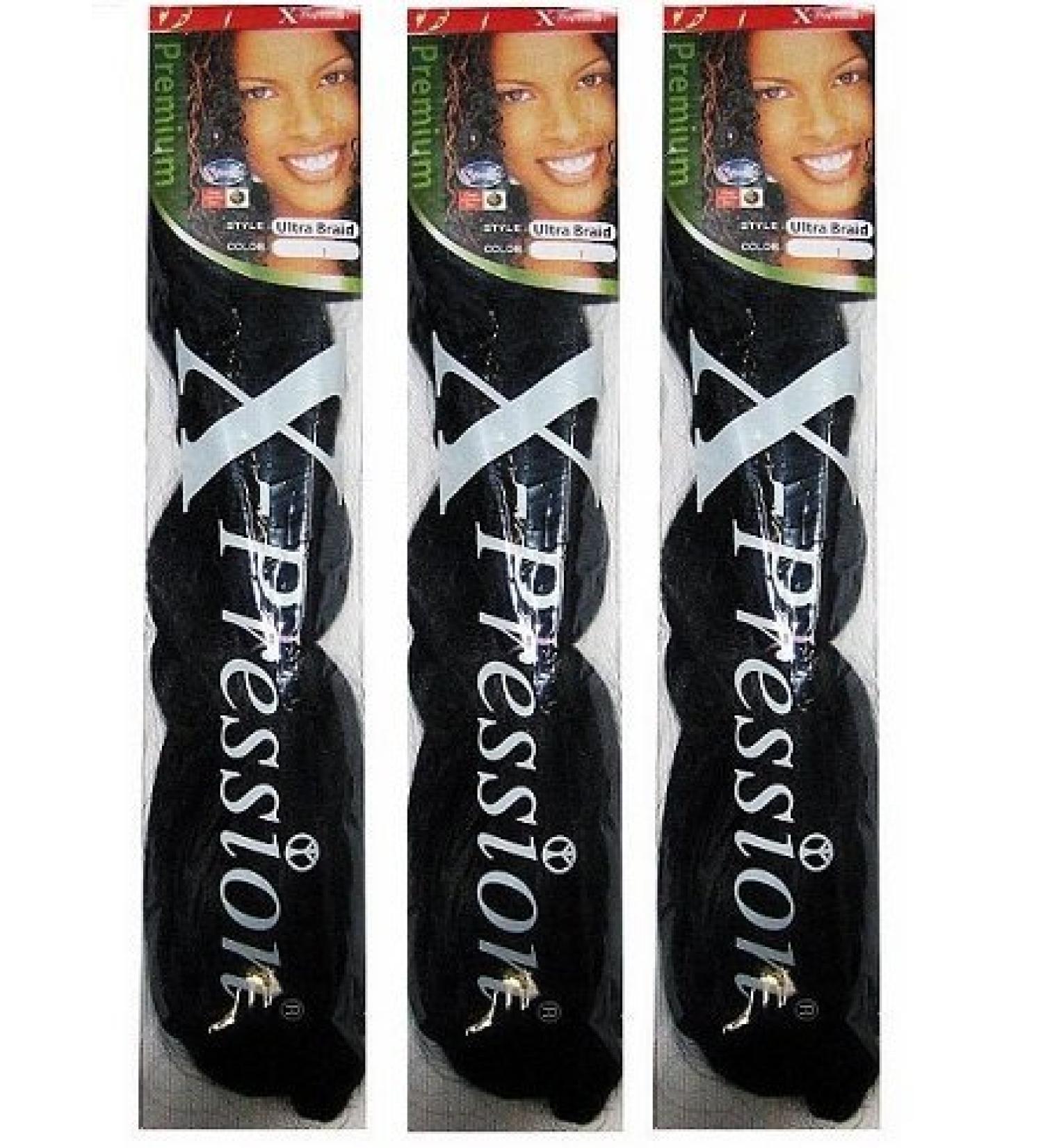 X-pression Premium Original Ultra Braid - Color 2 (Pack of 3) | Buy Online - Buy Online on GoSupps.com