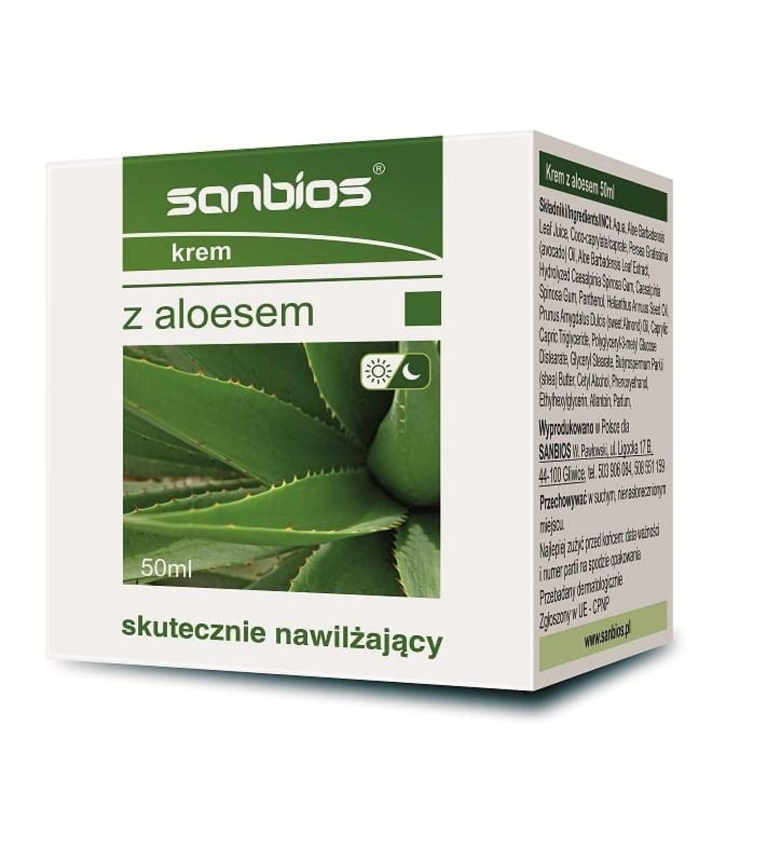 SANBIOS Aloe vera cream 50 ml