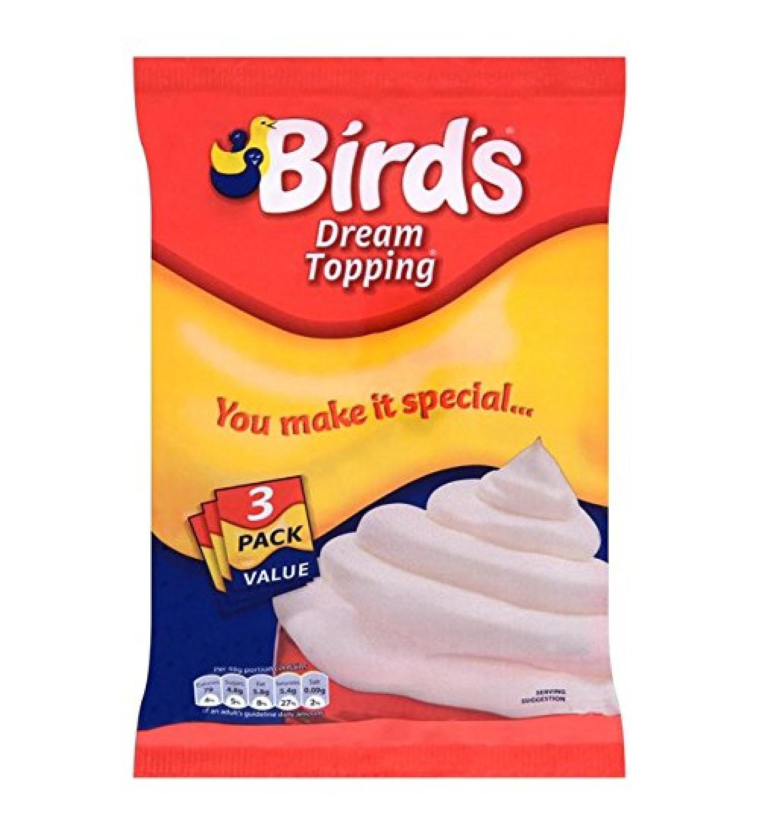 Bird's Dream Topping 3 x 36g