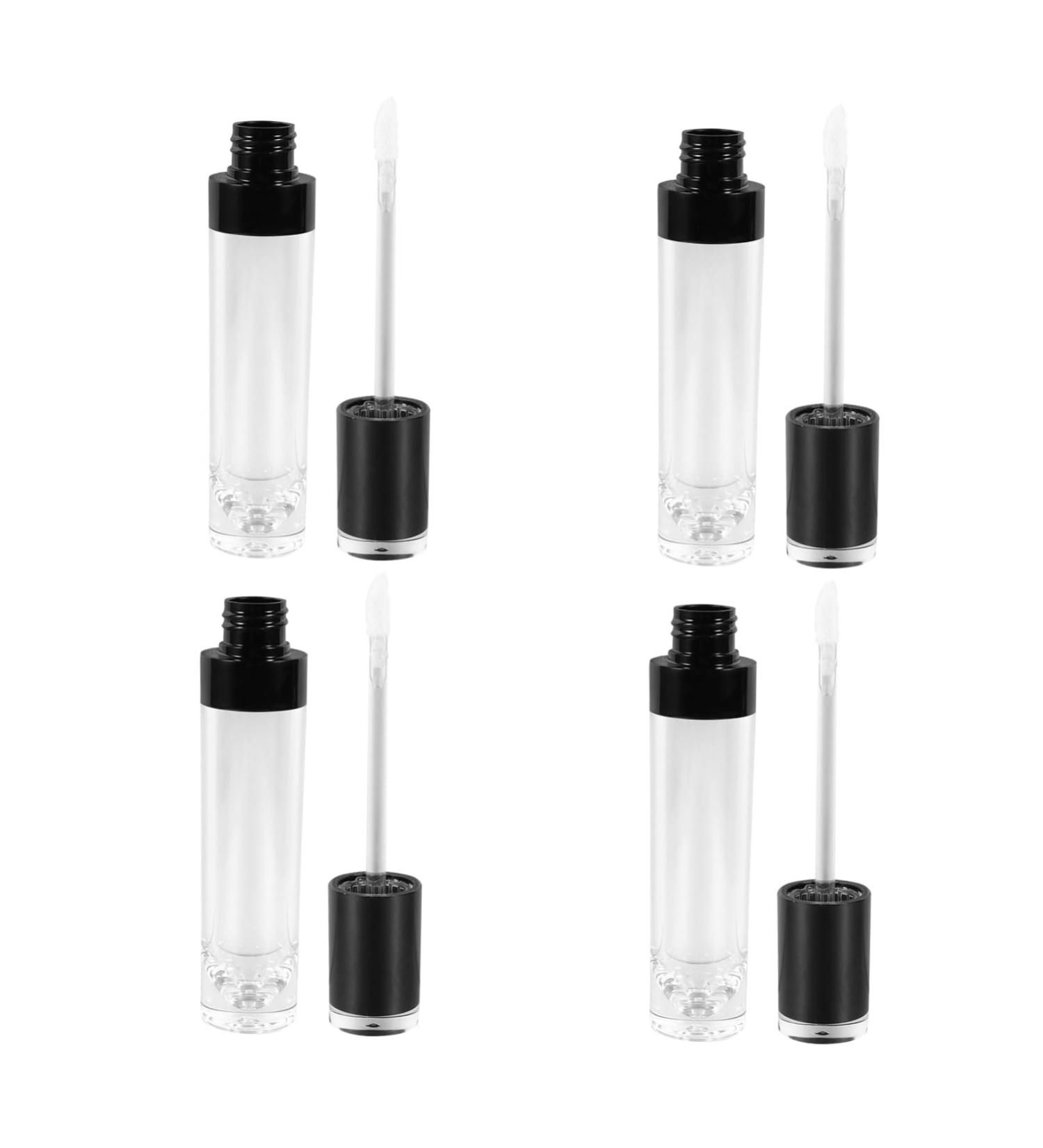 4 pi ces Lot de Tubes Gloss Vides Plastique Flacons Rechargeables pour L vres Liquide Contenant L ger et Pratique pour Maquillage Quotidien - Buy Online on GoSupps.com