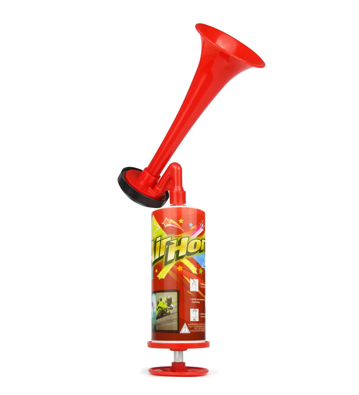 HELESIN Handpush Pump Blast Air Horn - Aluminum Gas-Free Blow Horn for Emergency Warning and Celebrations - 1 PACK - Buy Online on GoSupps.com