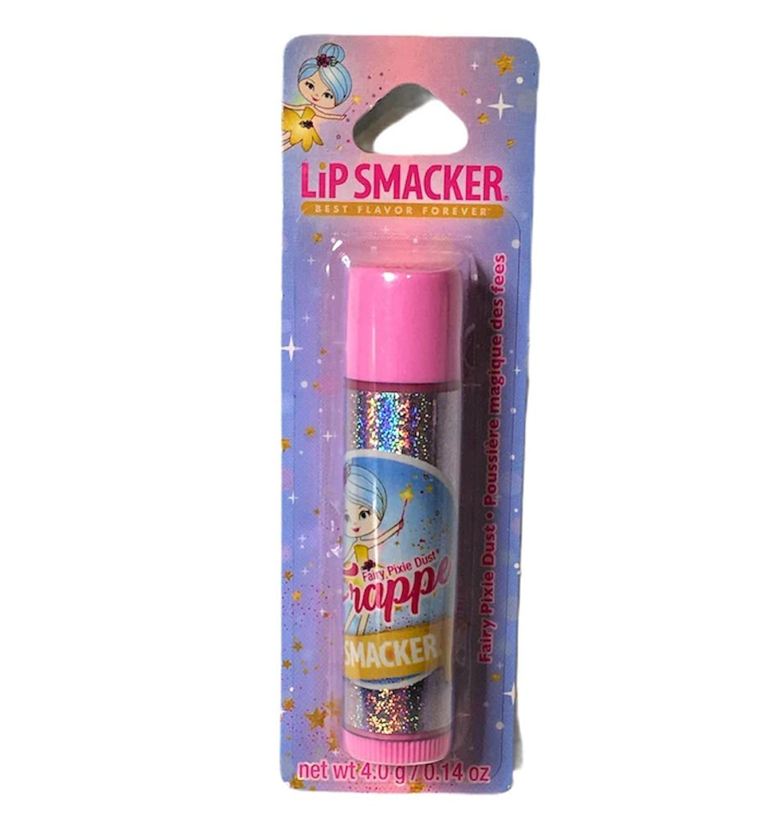 (1) .14 oz Tube Lip Smacker Best Flavor Forever Frappe Lip Balm in Fairy Pixie Dust