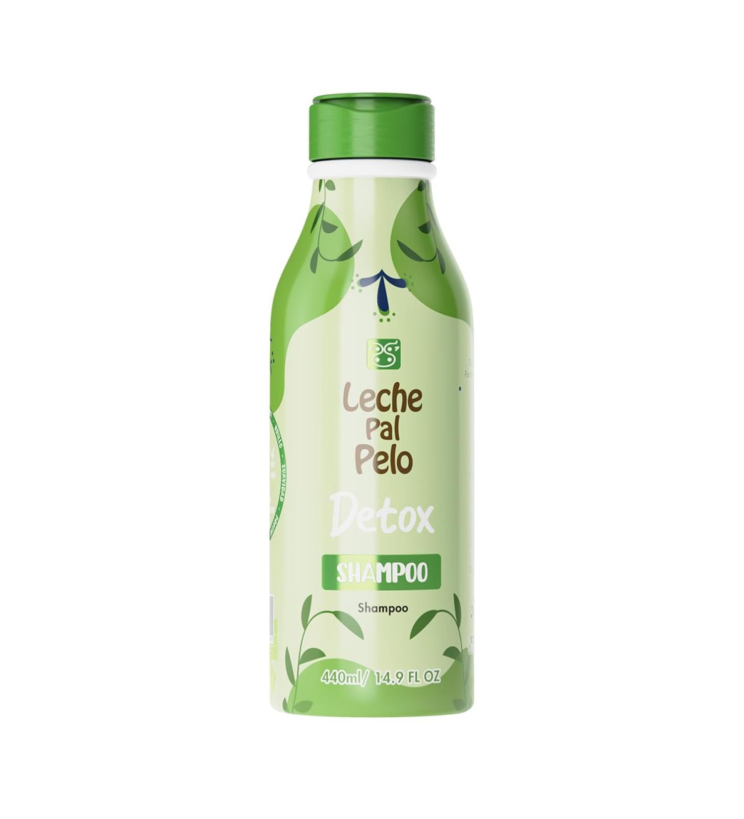 Leche Pal Pelo Detox Shampoo - Apple Cider Vinegar & Honey Infused | pH Balanced Hair Transformation | Moisture & Shine Repair - 14.9 oz - Buy Online on GoSupps.com