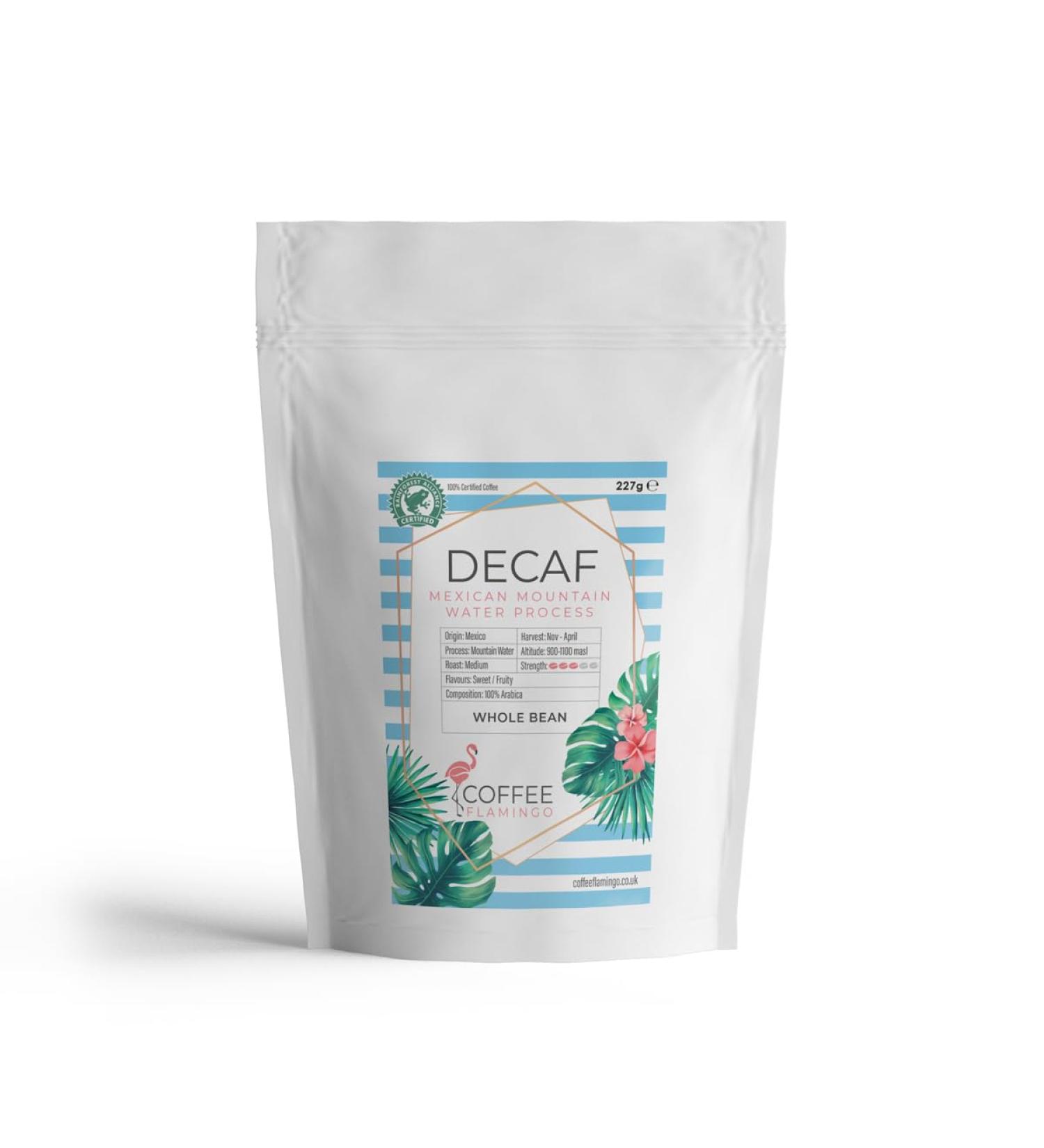 Decaf - Whole Beans - Coffee Flamingo - Buy Online on GoSupps.com
