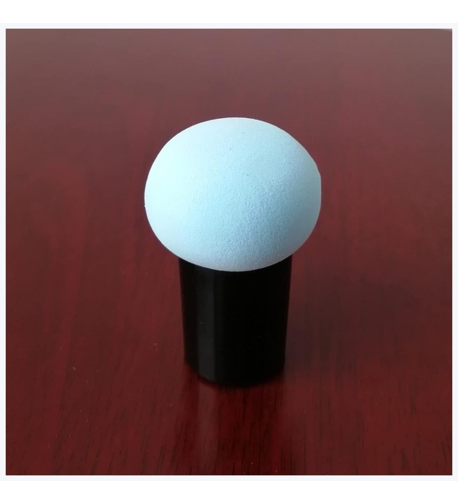 Makeup Sponge Non-latex Makeup Sponge Mushroom Head Powder Liquid Foundation Puff Dry & Wet Multi- function Cosmetic Tool Tamp Storage Box Makeup Sponge Holder(Light blue no cap) - Buy Online on GoSupps.com