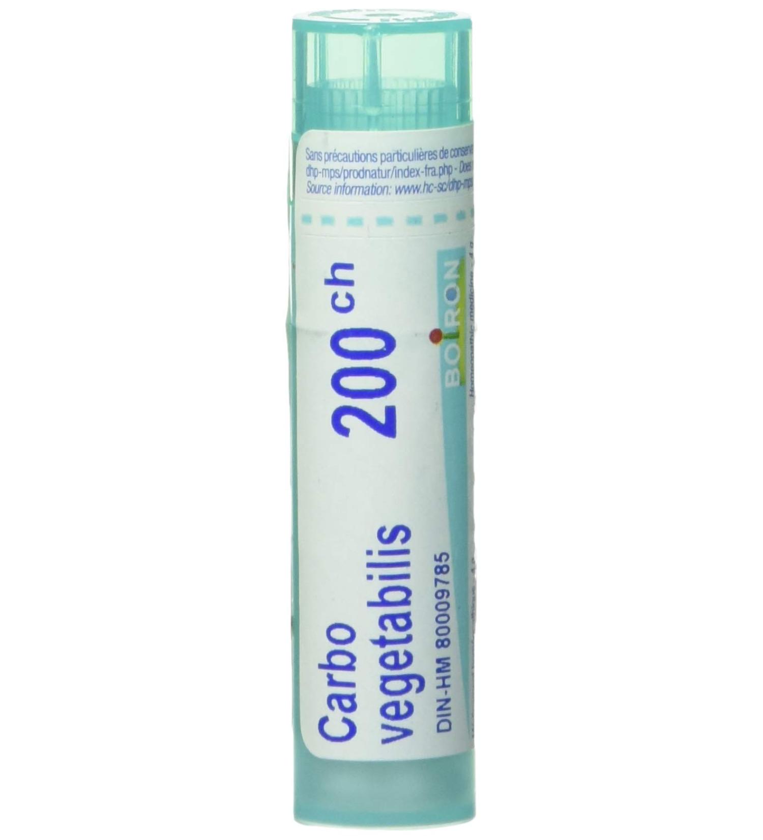 Carbo Vegetabilis 200ch Boiron Homeopathic Medicine - Buy Online on GoSupps.com
