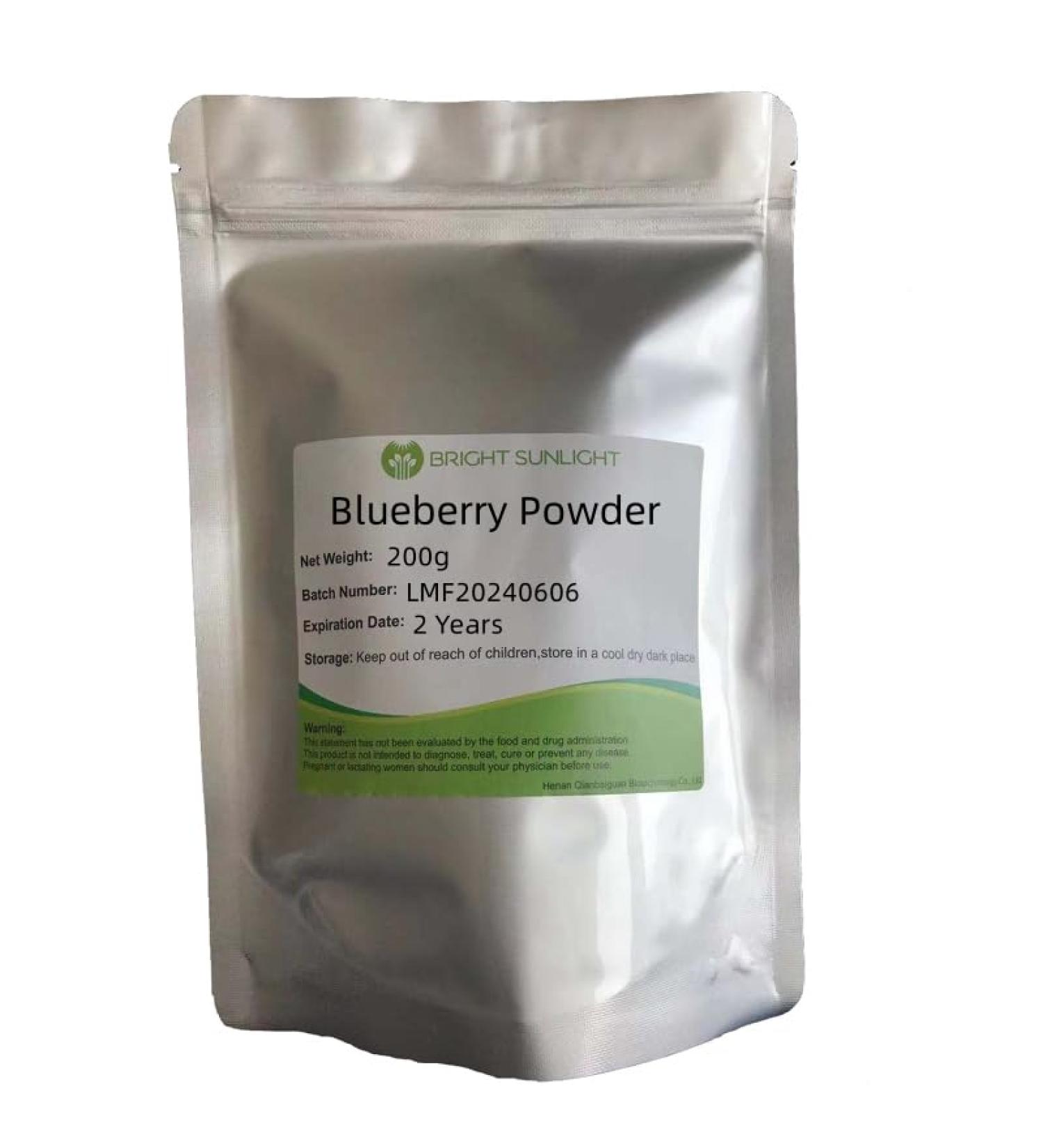 Blueberry Powder |Organic Traditions Organic Vegan Non-GMO Wild Blueberry Powder 7oz (200g) Bag