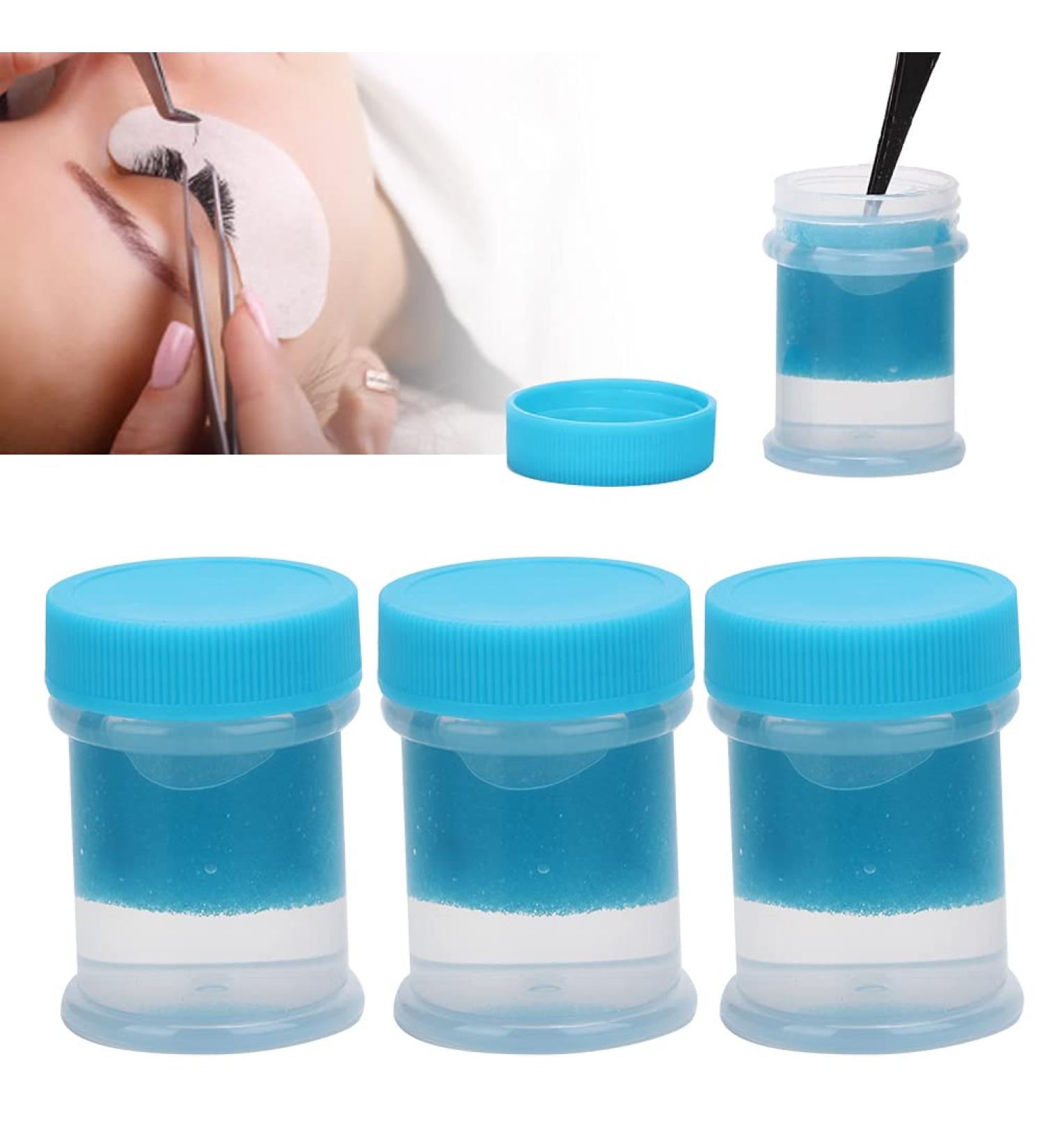 Eyelash Extension Tweezer Cleaner Solution - Sponge Ball Cleaning Tool for Glue Removal - Buy Online on GoSupps.com