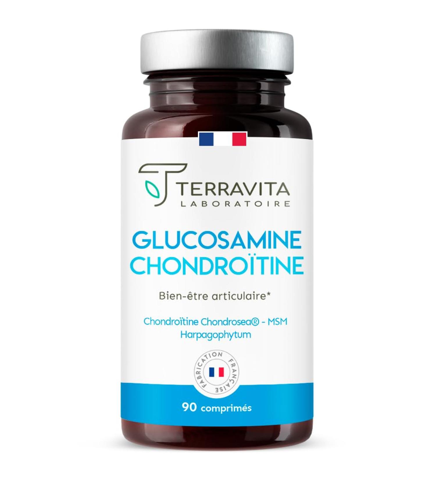 Glucosamine Chondroitin | With Harpagophytum + MSM + Vitamin C + Trace Elements | Painful Joints - Osteoarthritis - Loss of M - Buy Online on GoSupps.com