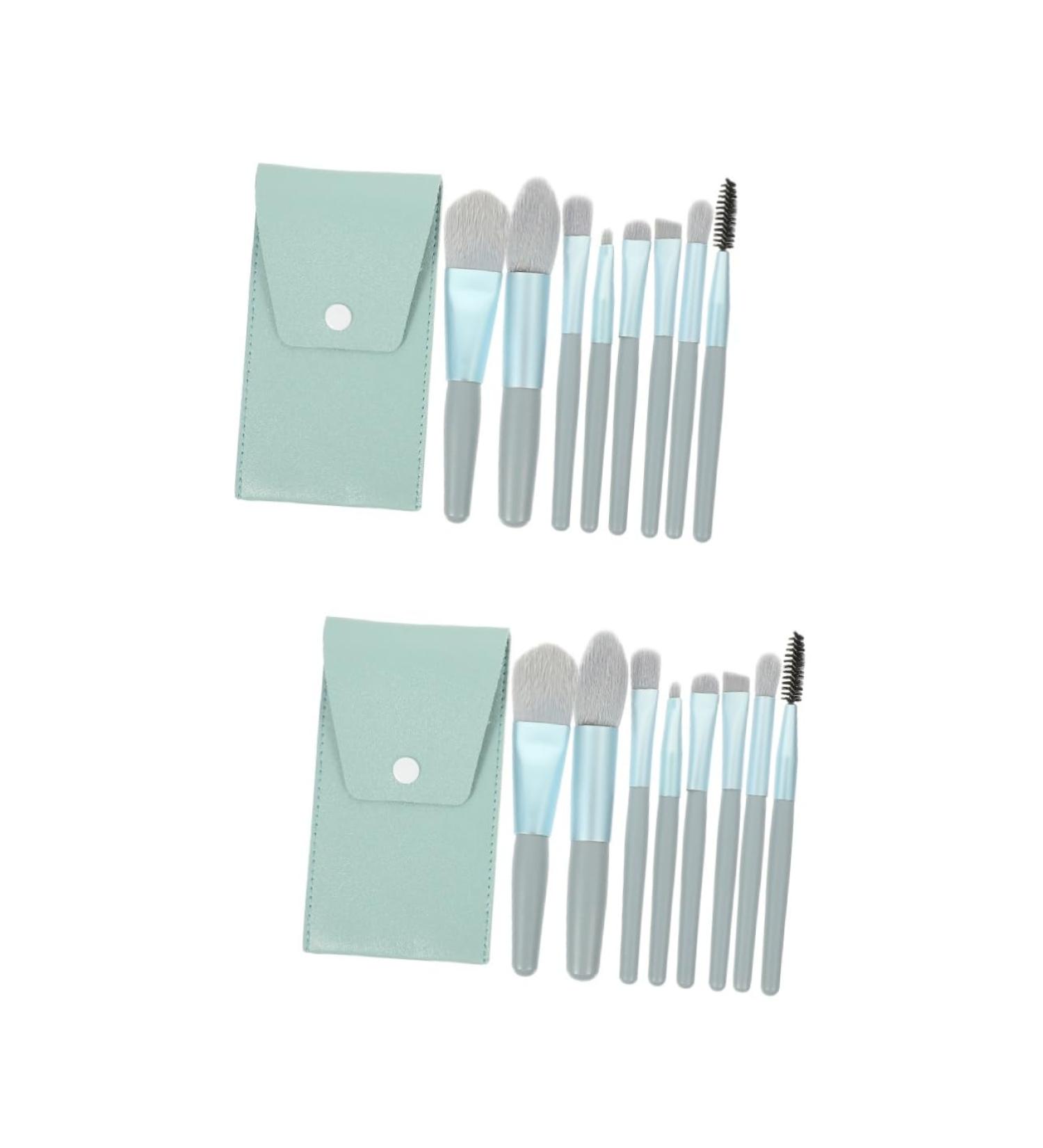 FRCOLOR 2 Sets Travel Make Up Blush Brush Made of Fibre Wool Miss Soft - Buy Online on GoSupps.com
