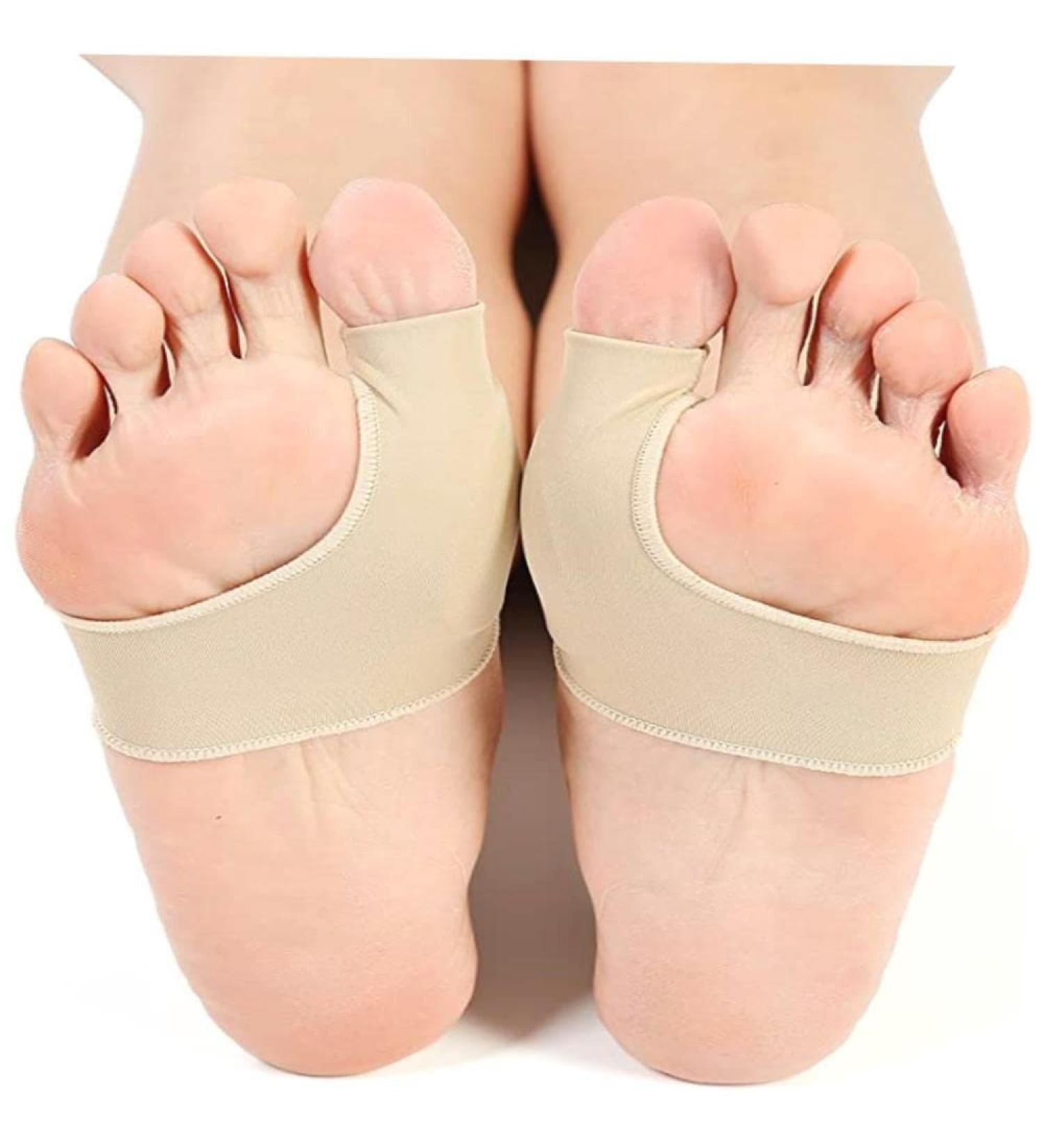 Orthopedic Foot Support Kit - Bunion Corrector, Toe Separator, Hammer Toe Corrector with Foot Sleeves and Cushions - Day and Night Relief (1 Pair) - Buy Online on GoSupps.com