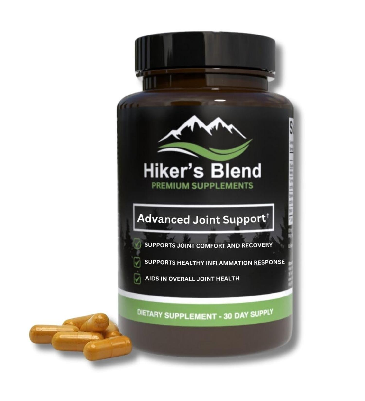 Advanced Joint Support Supplement Glucosamine, MSM, Turmeric (95% Curcuminoids) & Boswellia Serrata Double The Inflammation-Supporting Ingredients for Healthy, Flexible Joints. 30-Day Supply - Buy Online on GoSupps.com