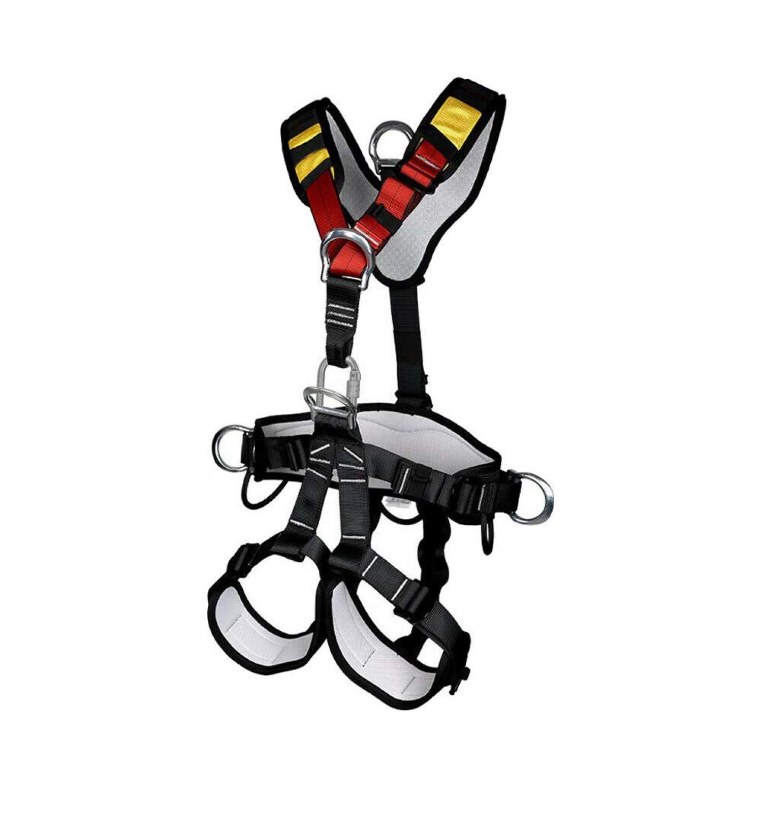 WMLBK Climbing Harness - Multi-Purpose Waist & Hip Protection Belt for Men & Women | Ideal for Mountaineering & Tree Climbing - International Shipping Available - Buy Online on GoSupps.com