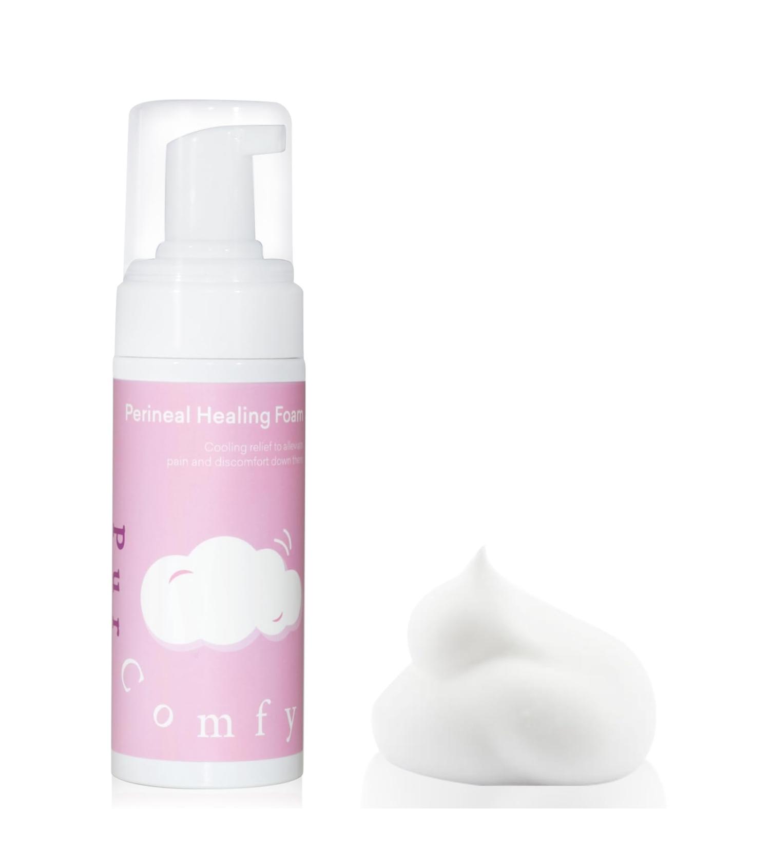 PurComfy Perineal Soothing Foam for Postpartum Care Cooling Postpartum Foam with Camellia Japonica Extract for After Birth 5 Fl Oz - Buy Online on GoSupps.com