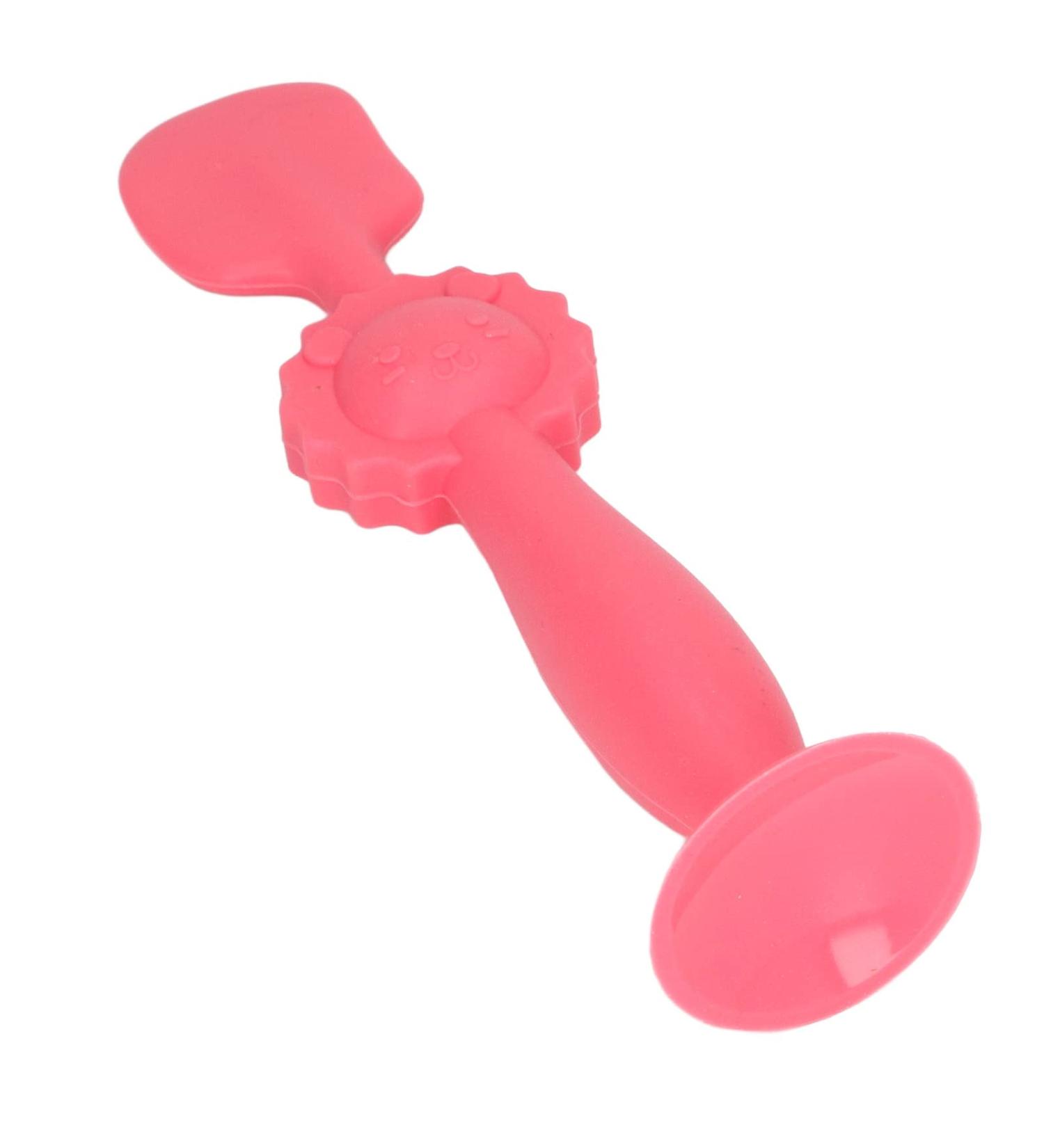 Marhynchus Soft Baby Bottom Cream Applicator | Skin-Friendly Silicone Diaper Cream Spatula with Suction Base (Red) - Perfect for Easy Application - Buy Online on GoSupps.com