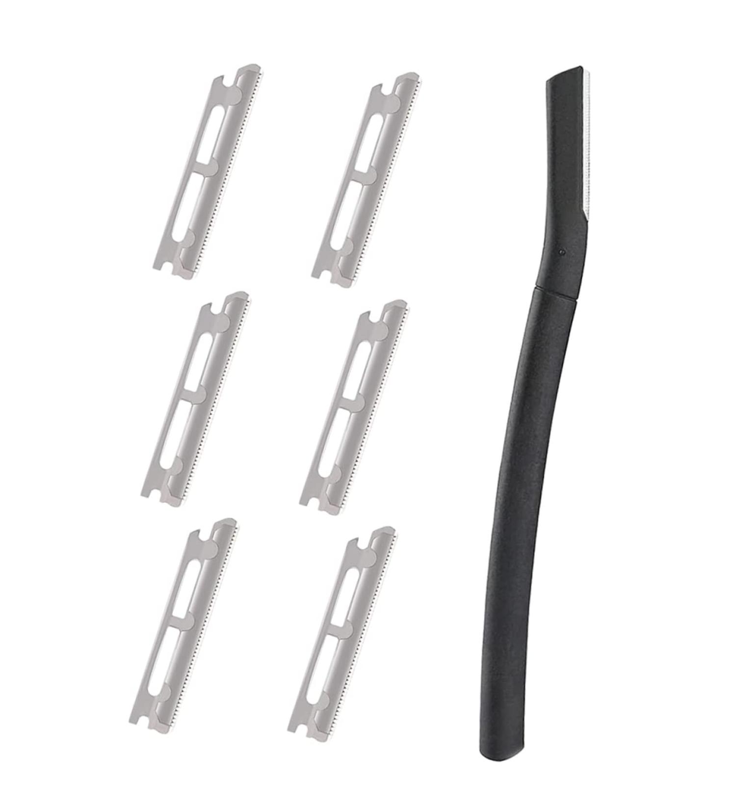 Minkissy Precision Hair Cutter Set - Razor Face Trimmer Nose Hair Remover & Eyebrow Tools - Stainless Steel Body Hair Cutter (13x1cm) - Buy Online on GoSupps.com