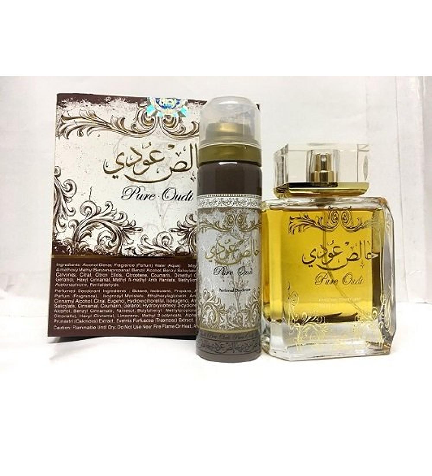 Khalis Oudi (Pure Arabian Oudi) With Deo Floral Musky Vanilla Eau de Parfum by Lattafa 100ml by Khalis Oudi