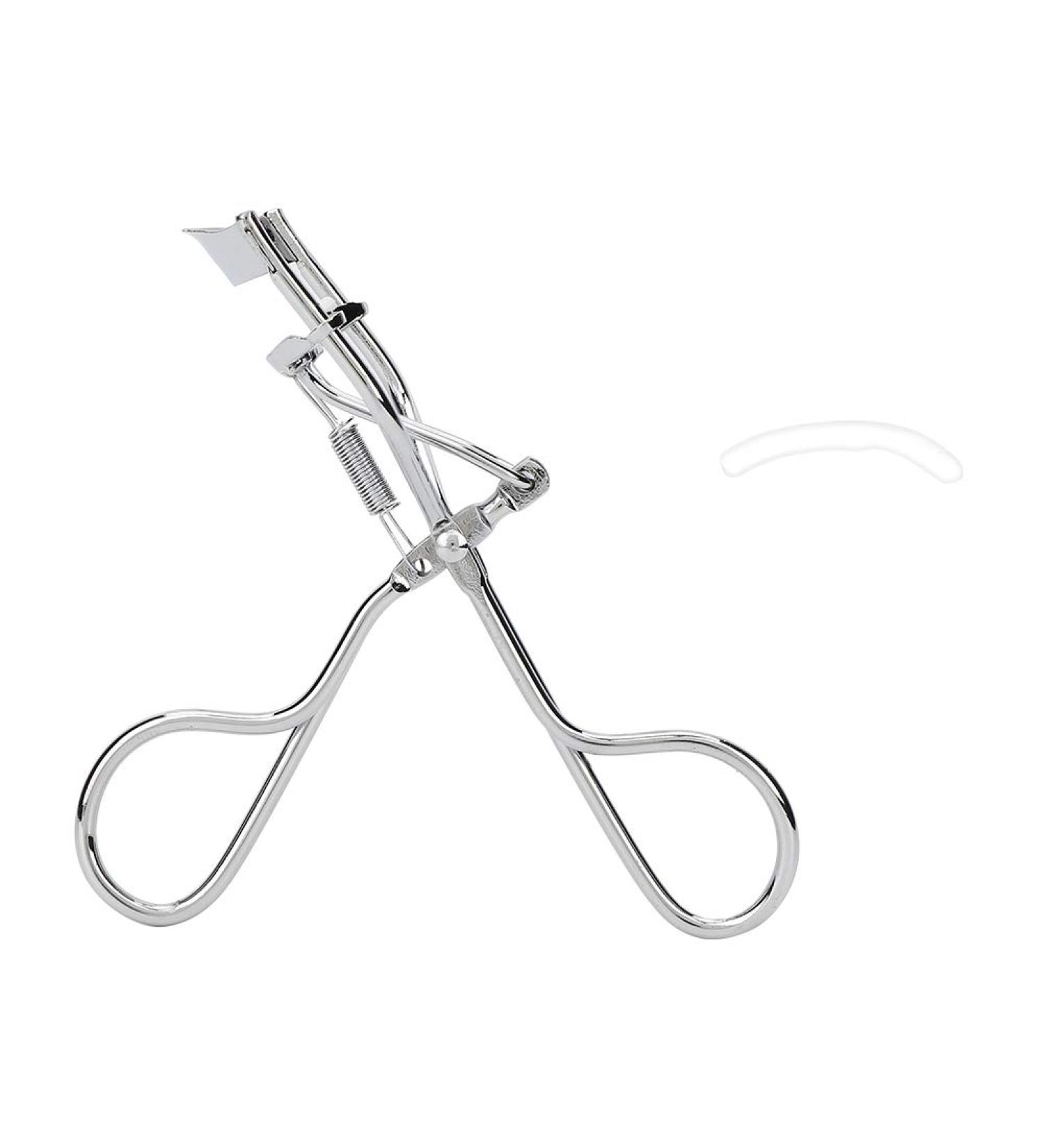 Portable Eyelash Curler Stainless Steel Eye Lashes Curlers Professional Lash Curler Tool with Silicone Pad Makeup Beauty Accessory for Women Girls - Buy Online on GoSupps.com