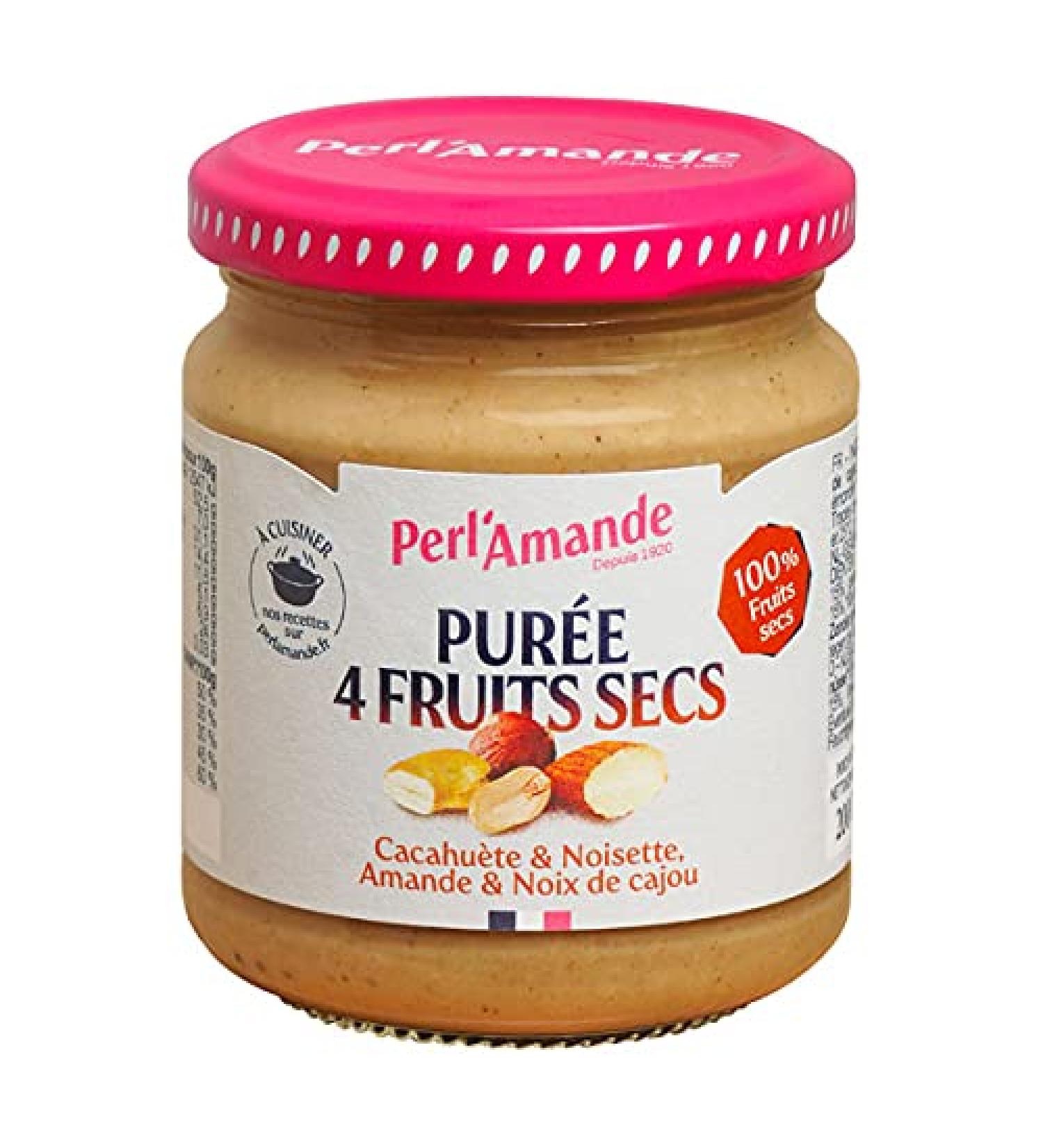 Perlamande - Puree 4 Dried Fruits 200Gr - Sold per unit - Buy Online on GoSupps.com