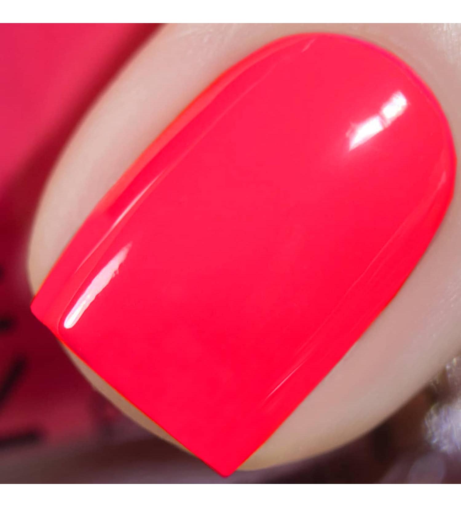 Vishine Nail Gel Polish 15ml Soak Off Nail Gel Polish Nail Art Manicure Salon DIY at Home Long-lasting - Hot Pink 0.5 OZ - Buy Online on GoSupps.com