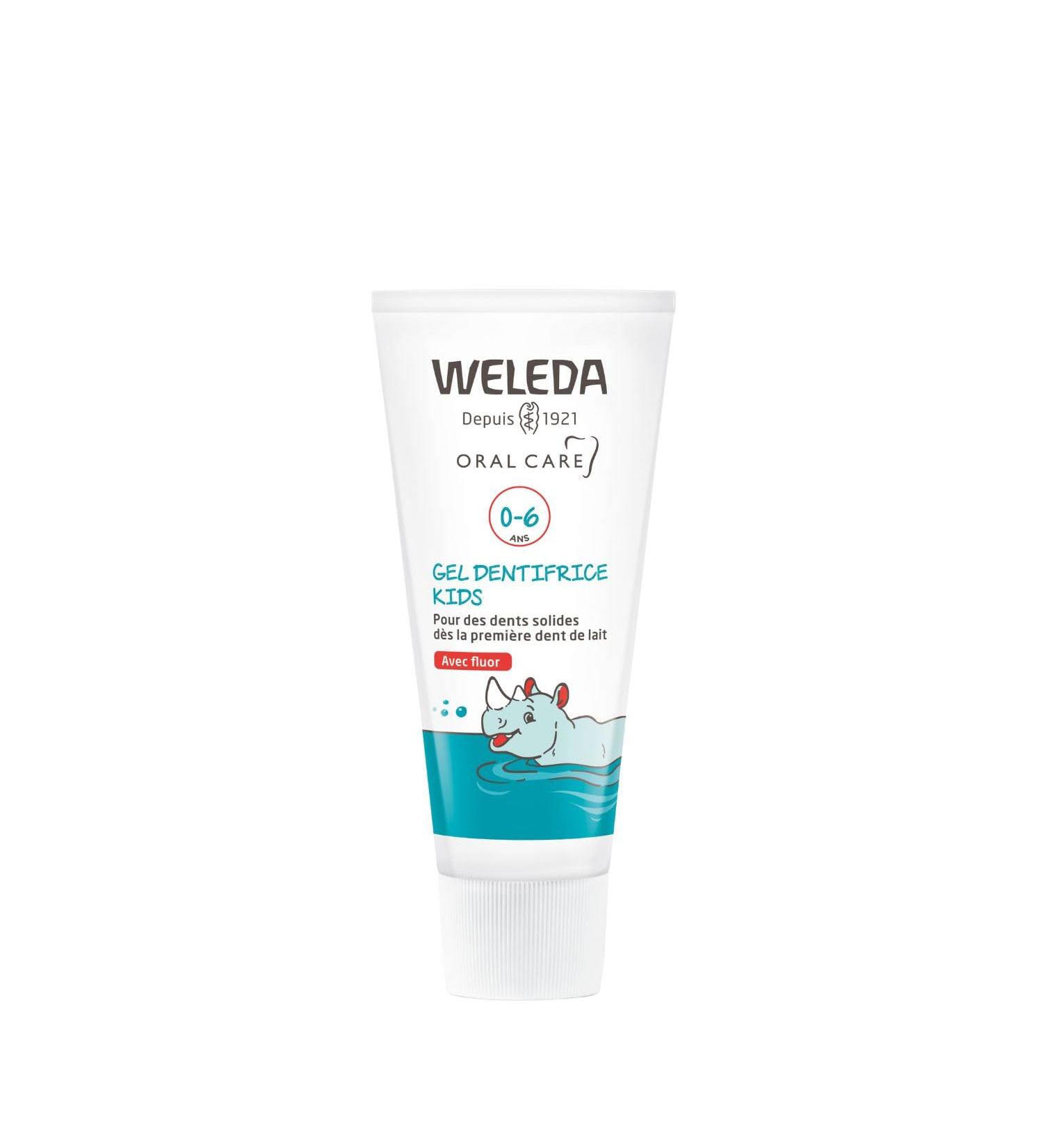 WELEDA - Kids Toothpaste Gel - 50 ml - Compatible with homeopathic treatments - Pleasant taste - No - 50 ml - Buy Online on GoSupps.com
