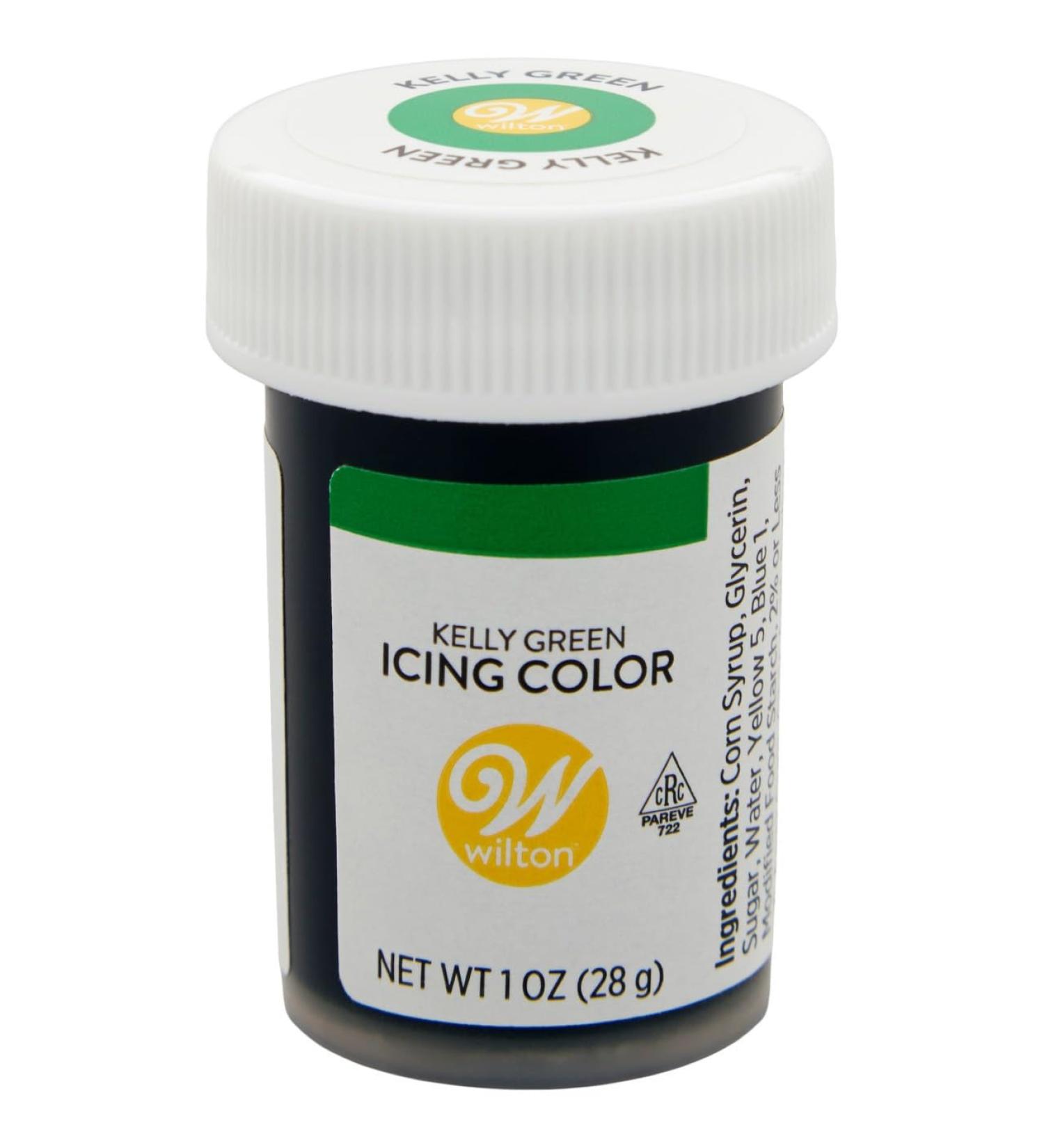 Wilton Kelly Green Gel Icing Colour 28.3g - Vibrant Decorating Solution - Buy Online on GoSupps.com