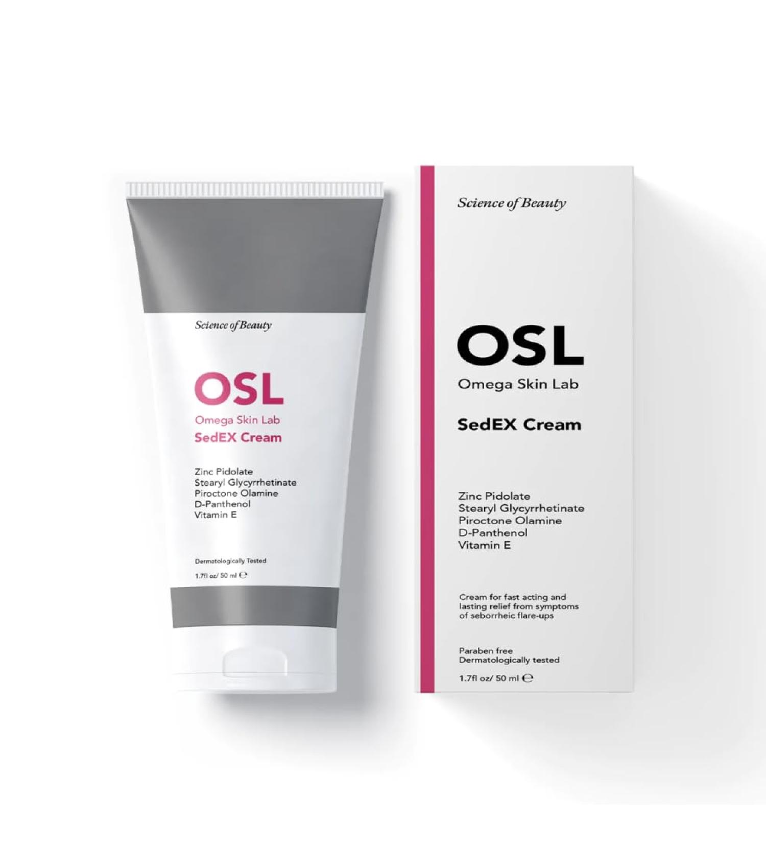 OSL Omega Skin Lab OSL SedEX Cream 50 ML: Face Cream Hand Moisturiser Body Cream - Multipurpose Body Moisturisers for Everyday Skin Care - Buy Online on GoSupps.com