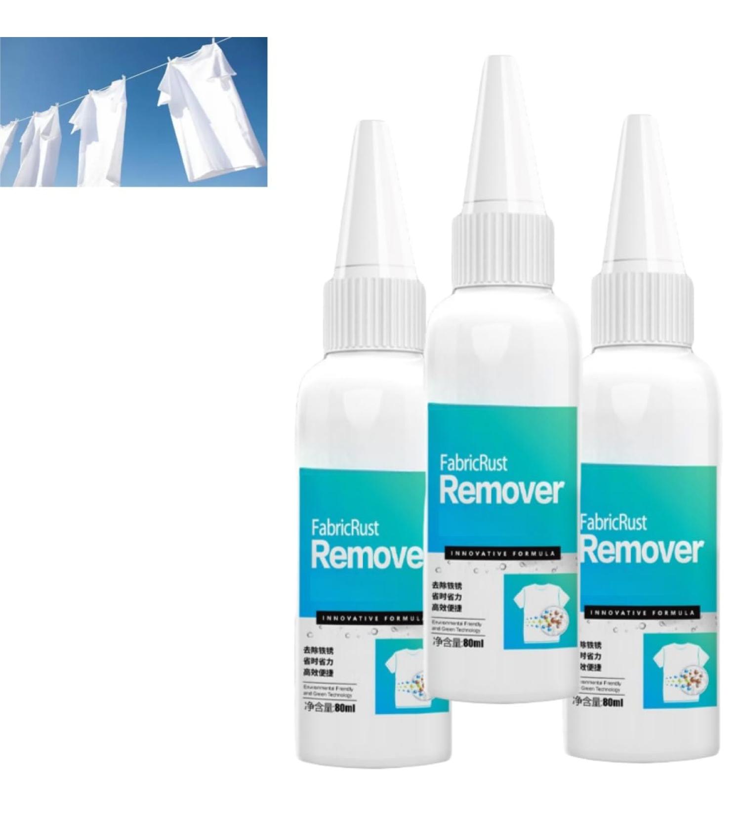 Fabric rust remover Clothes fabric rust remover Fabric rust remover Clothes stubborn oil stain cleaner for rust copper rust water rust tea rust 3pcs - Buy Online on GoSupps.com