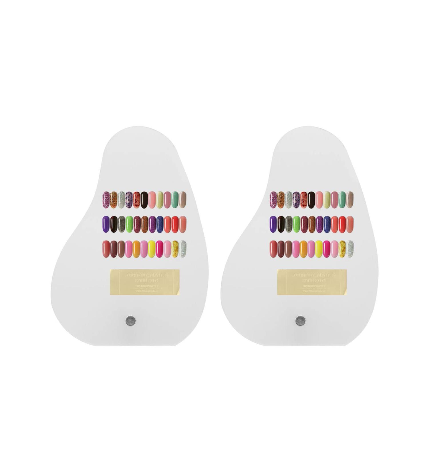 2pcs Acrylic Nail Art Display Board - Tip Holder & Decoration Rack for Perfect Nail Shows - Buy Online on GoSupps.com