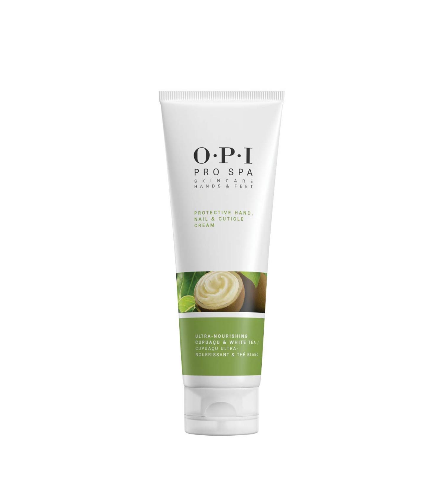 OPI ProSpa Protective Hand, Nail, and Cuticle Cream 4 fl oz - Moisturizing and Nourishing Formula - Buy Online on GoSupps.com